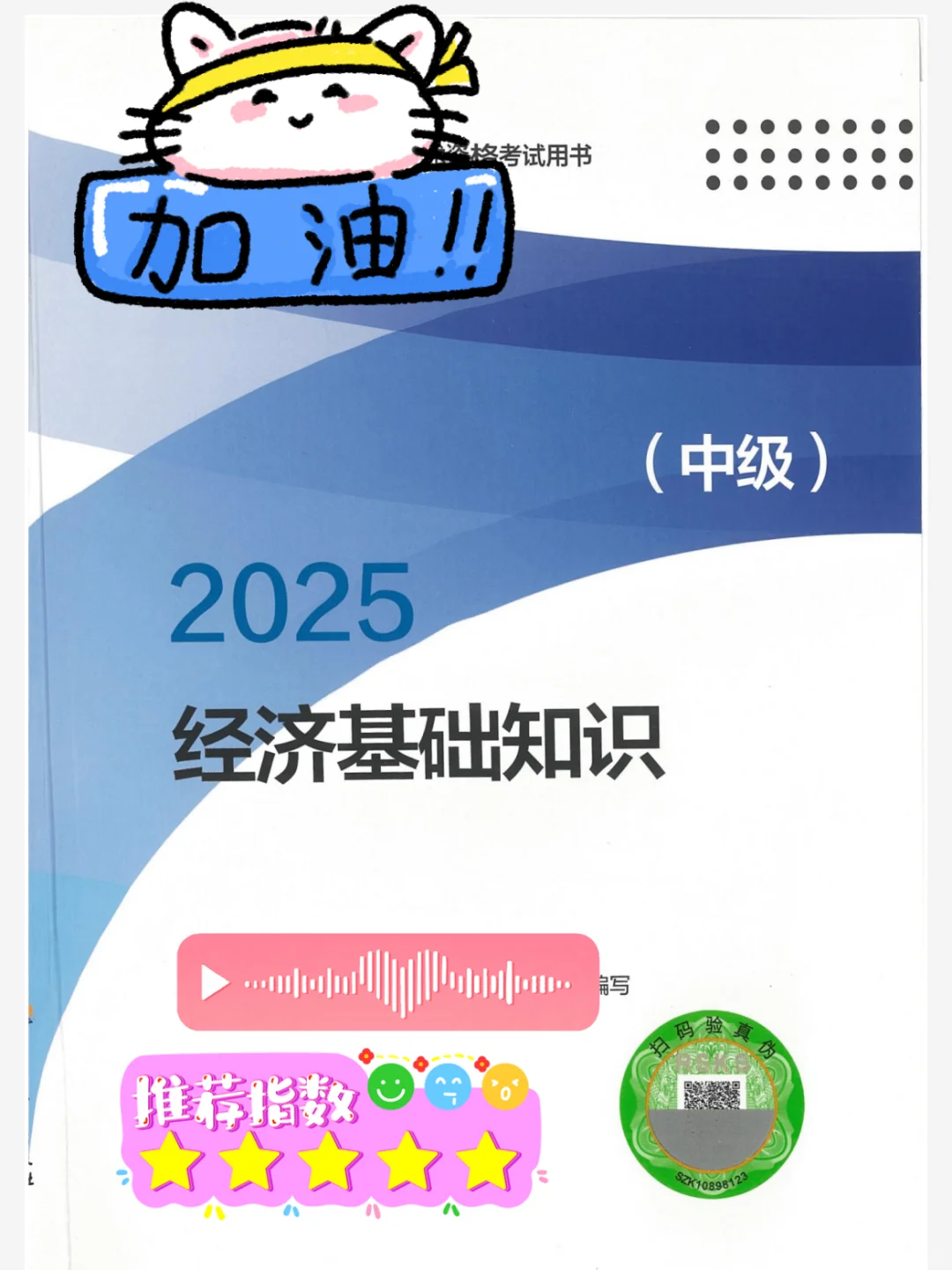 25中级经济师官方教材电子版PDF真香啊