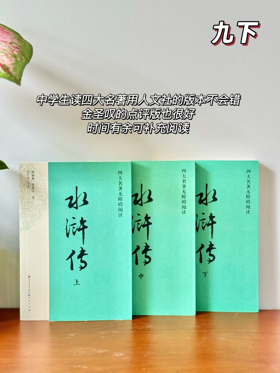 2024级新换水🔥初中必读12本名著版本推荐