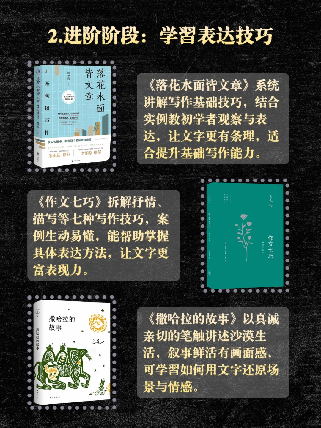 适合文笔差的人阅读的书籍，从入门到精通