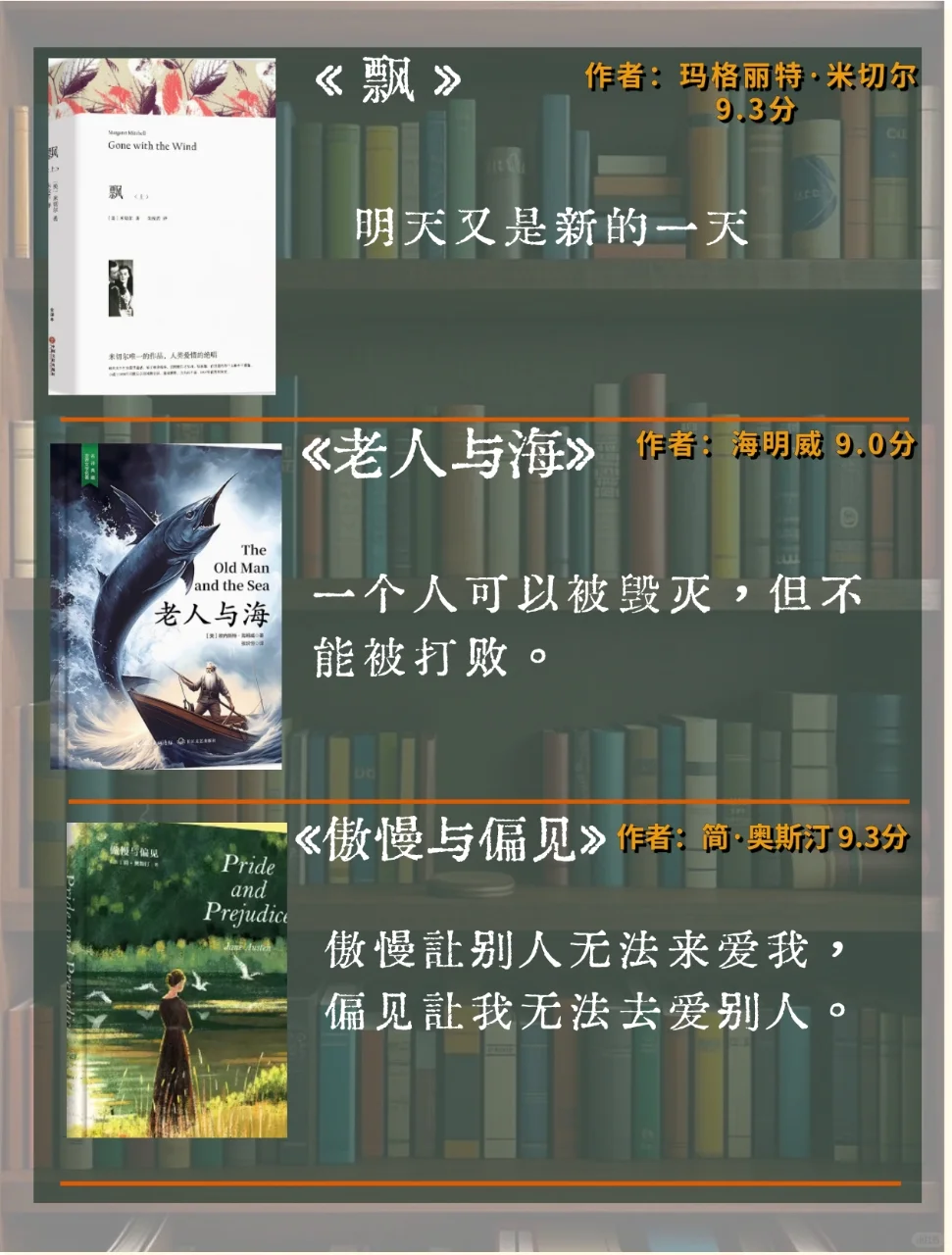 🌟改变人生的15本世界名著，你读过几本？