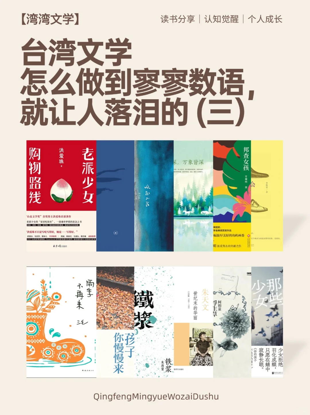 台湾文学｜那些湾湾文学独有的细腻与潮湿 三