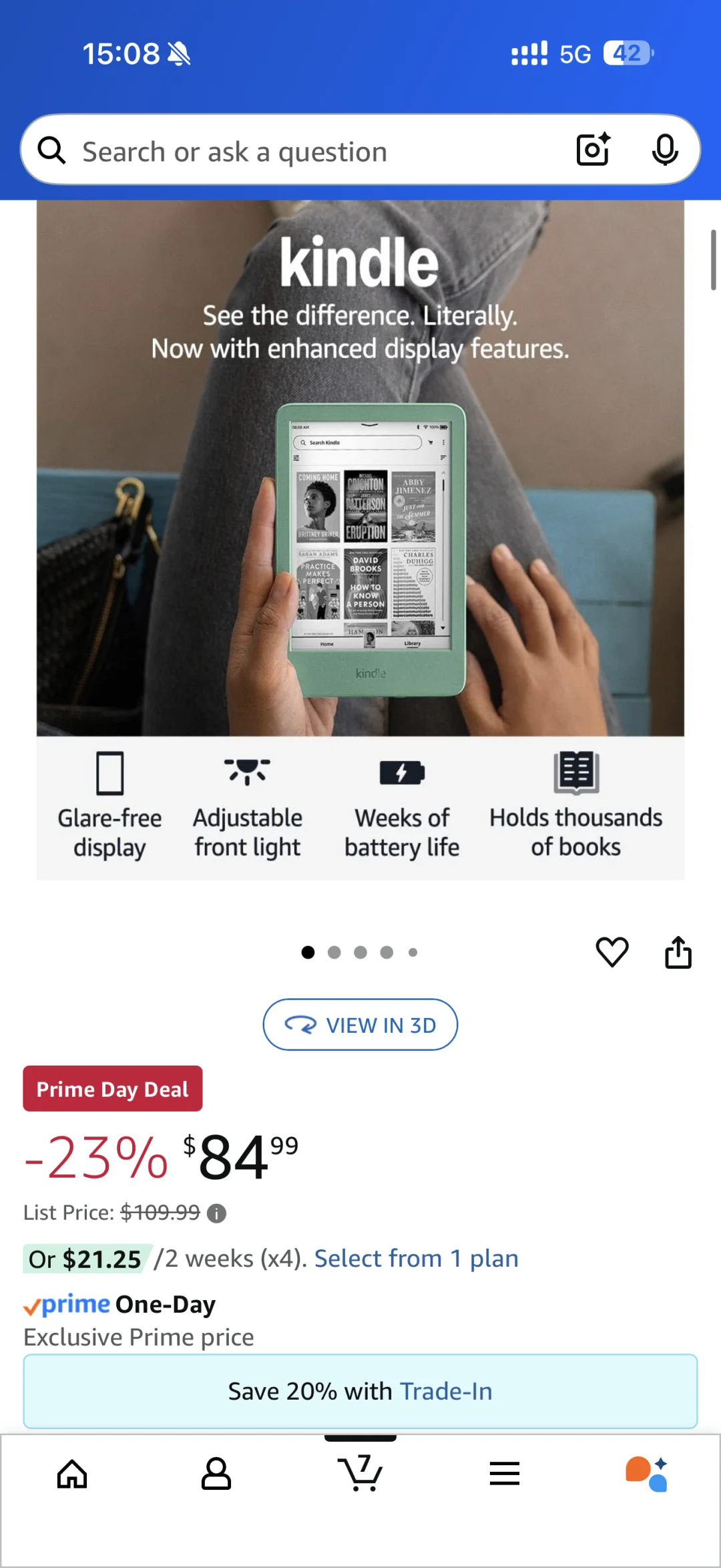 kindle小绿终于有活动了