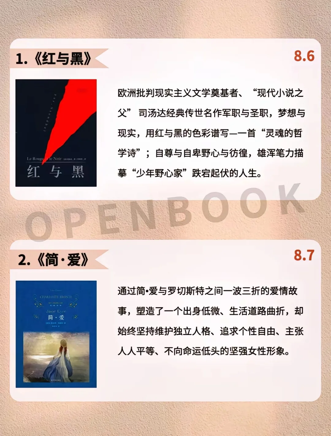 央视推荐的10本外国文学名著
