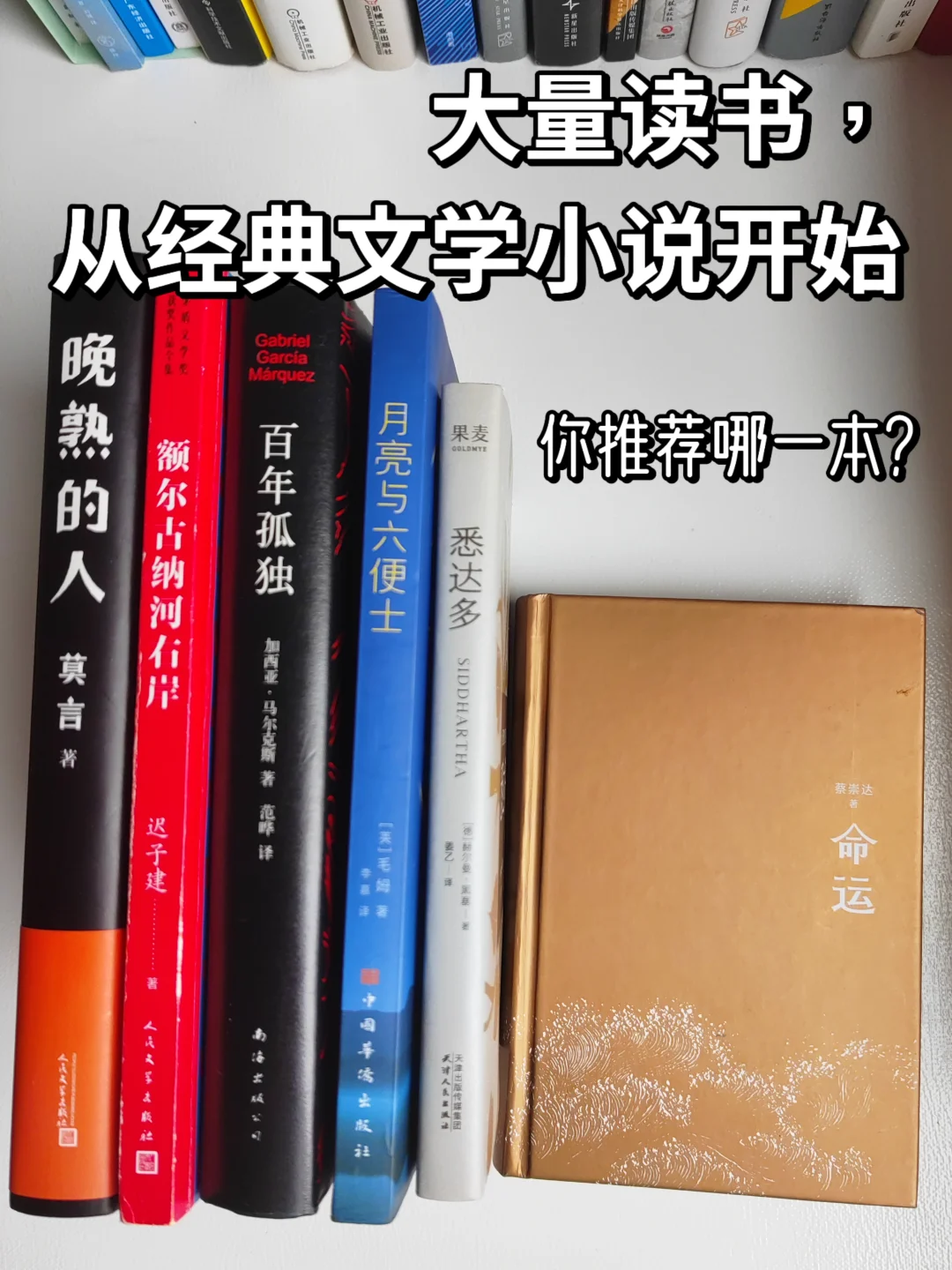 推荐一本你喜欢的经典文学小说吧💝