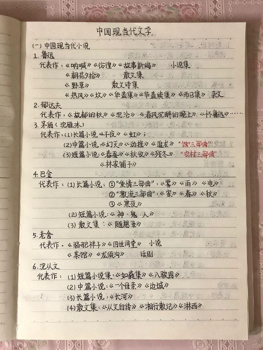 📓中外文学笔记（一）