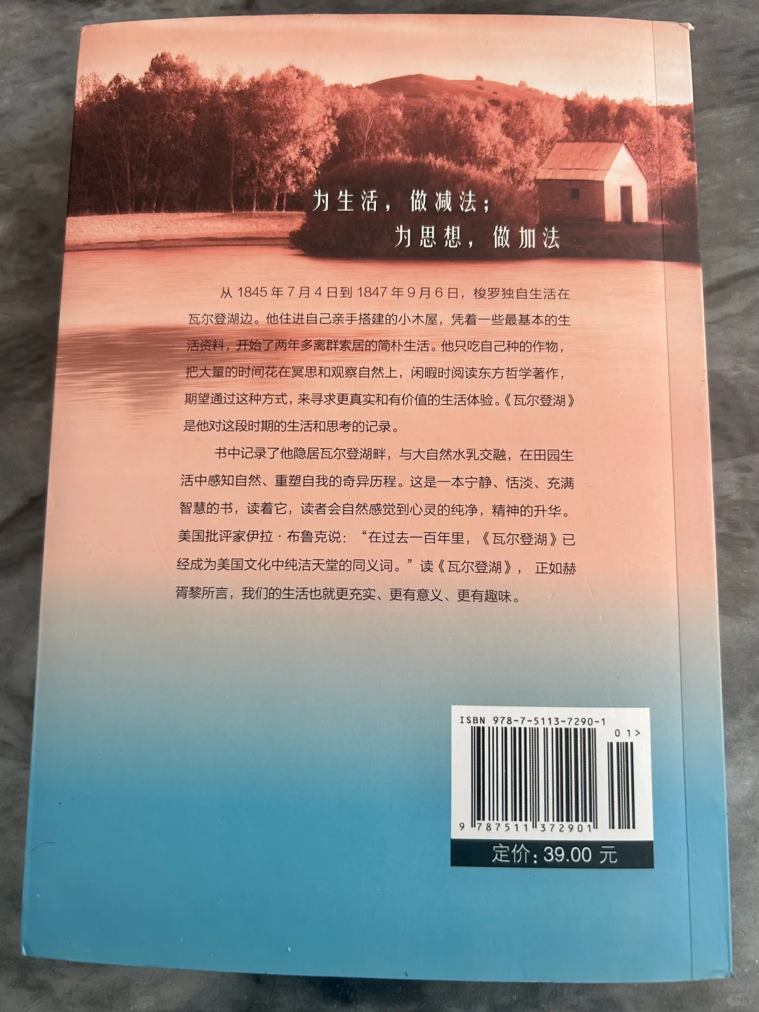 📖必看！《瓦尔登湖》：一本带你回归自然与内心
