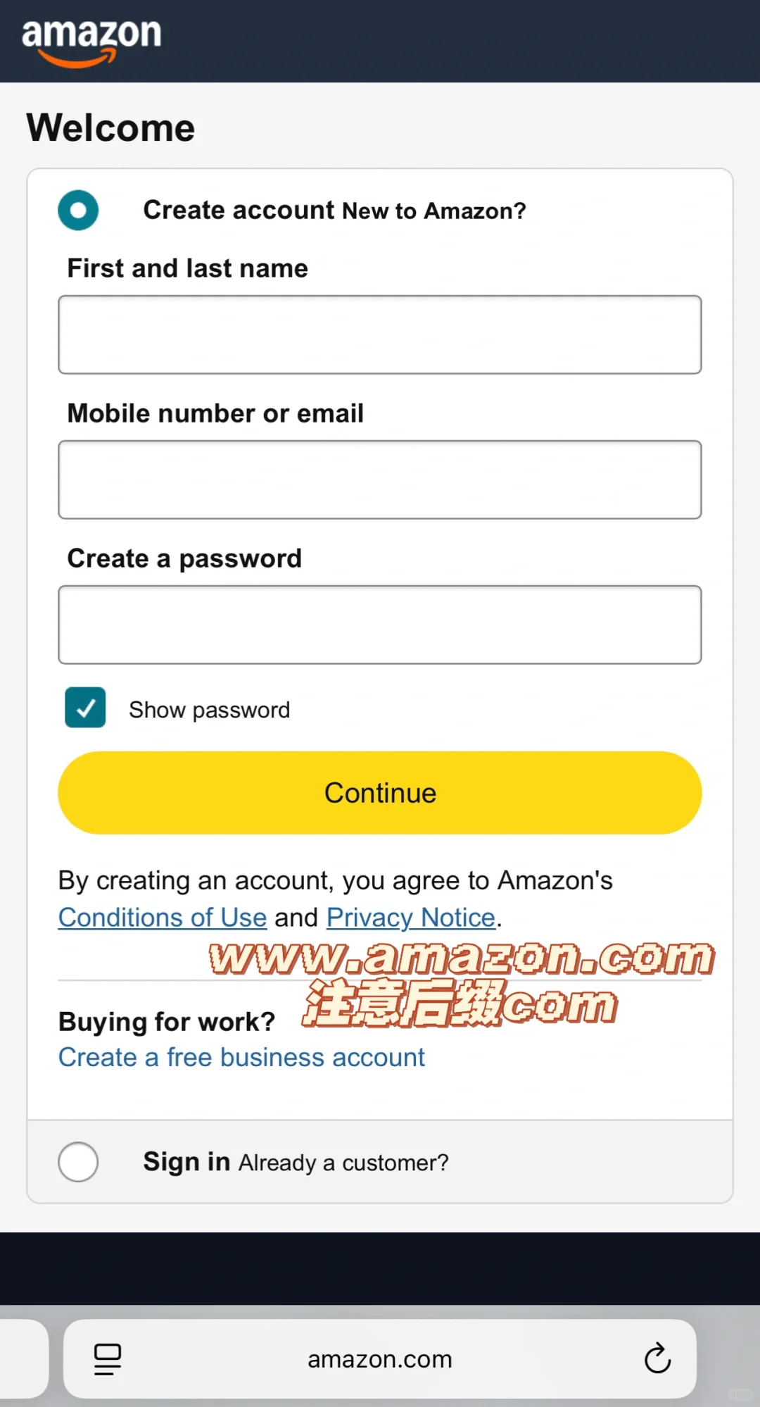 Kindle注册美亚账户以及使用App传输教程