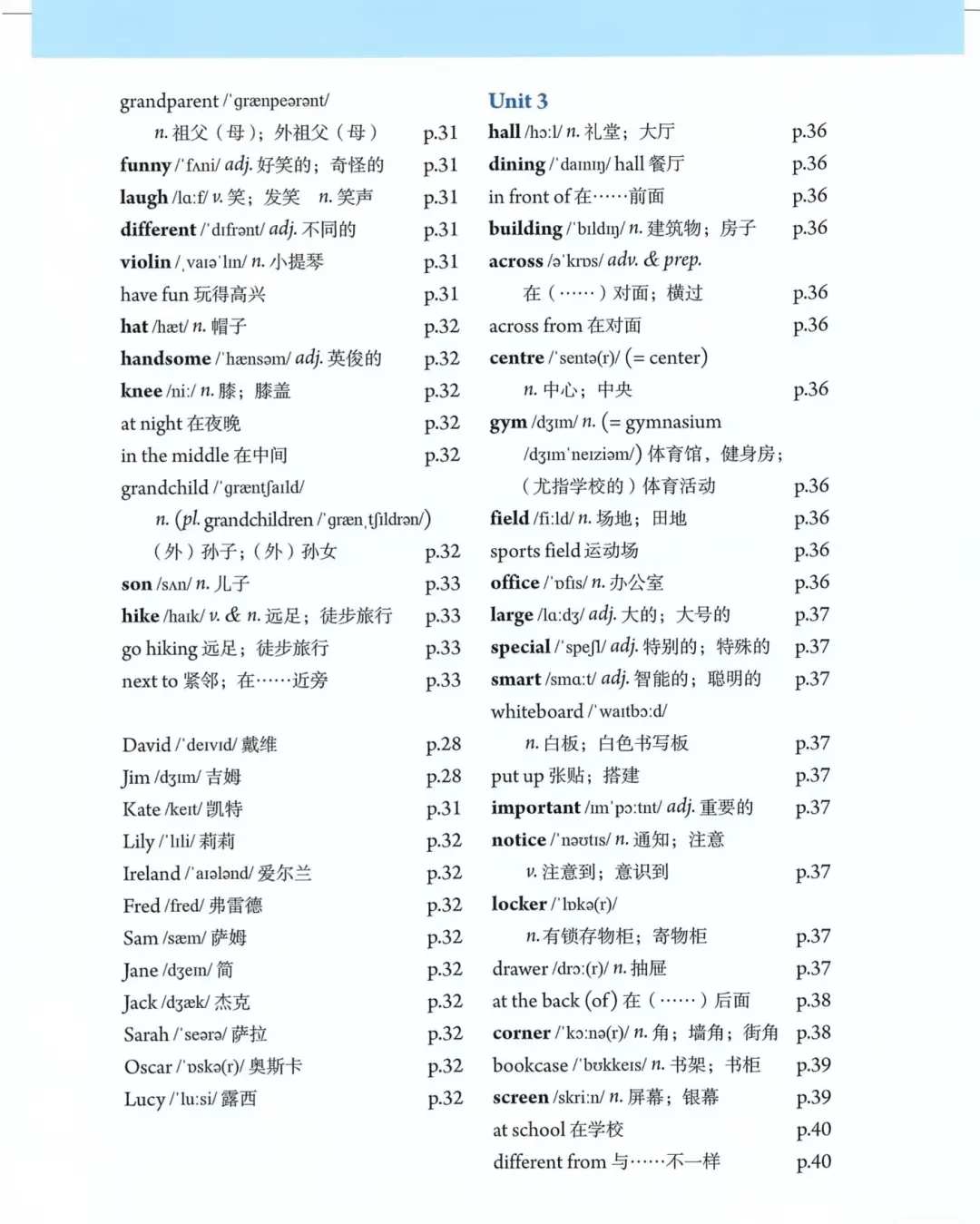 初高中英语教材新人教版电子书版！