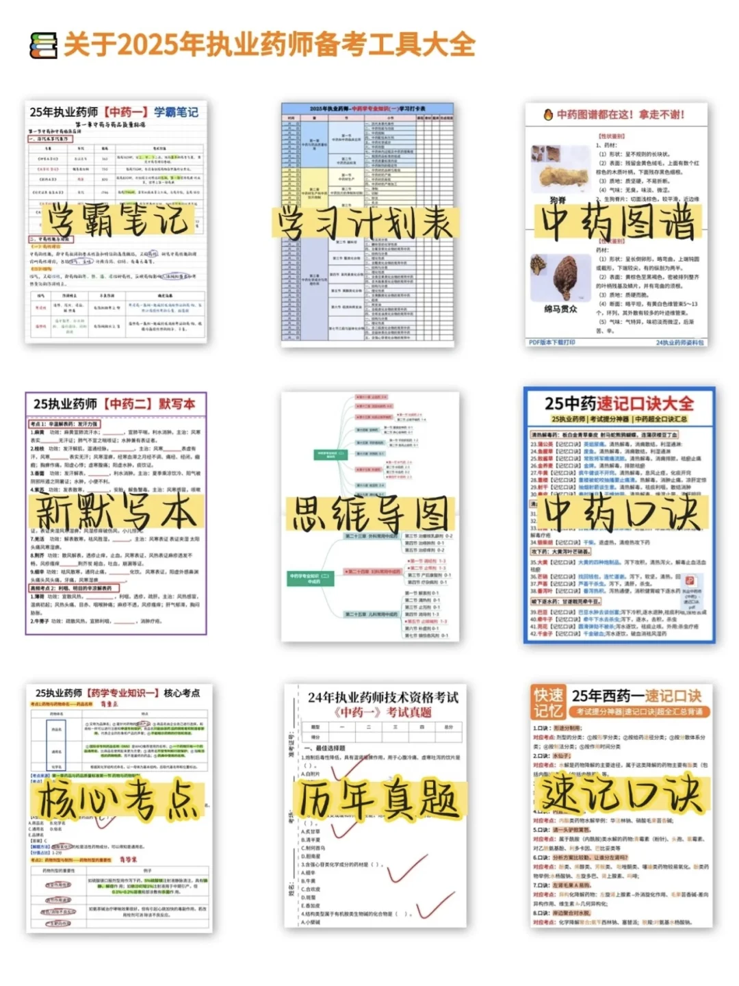 2025执业药师资料🔥free（pdf版）