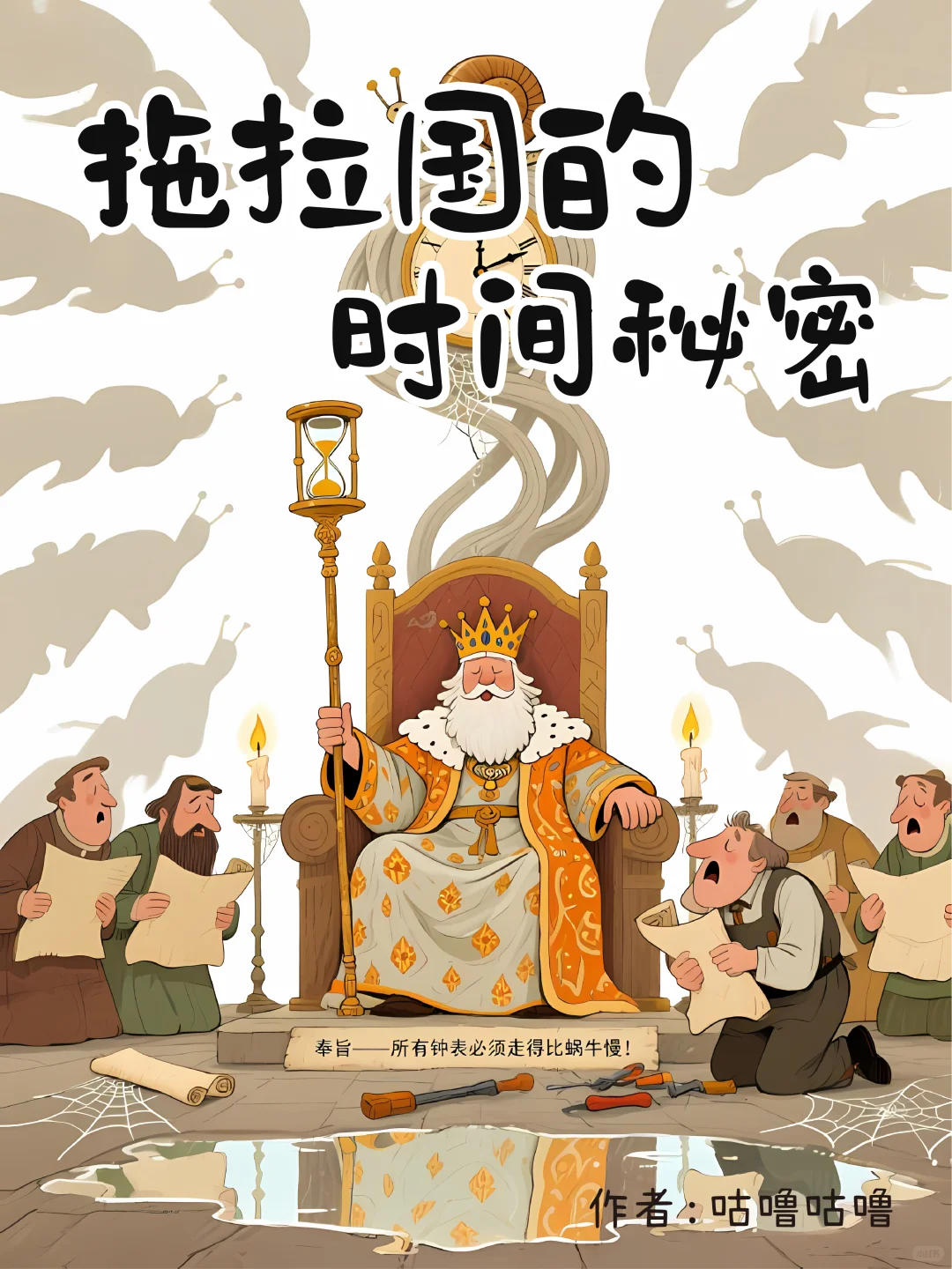 儿童绘本故事｜拖拉国的时间秘密
