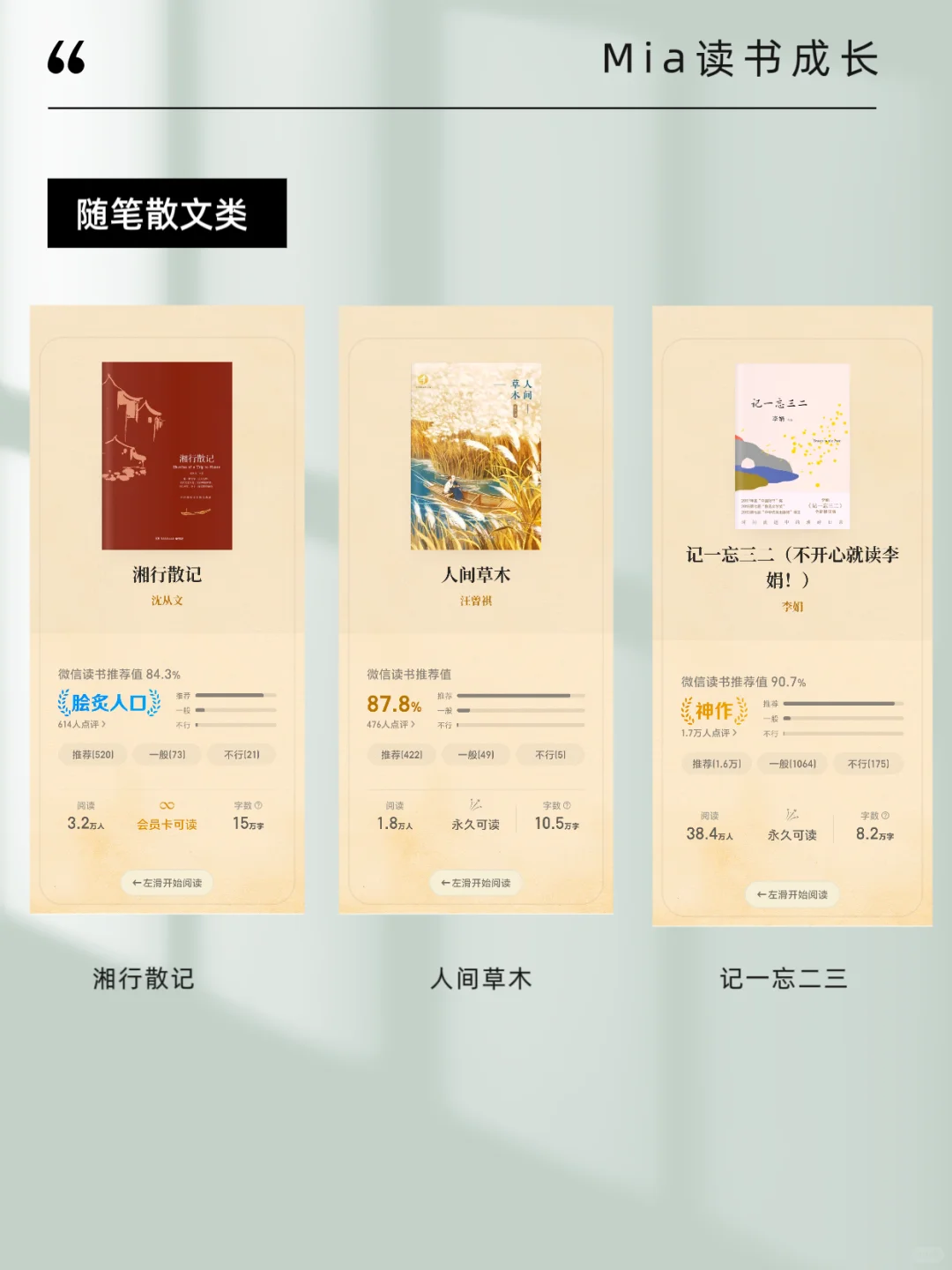 2小时内看完！10万字以内高含金量书单✨