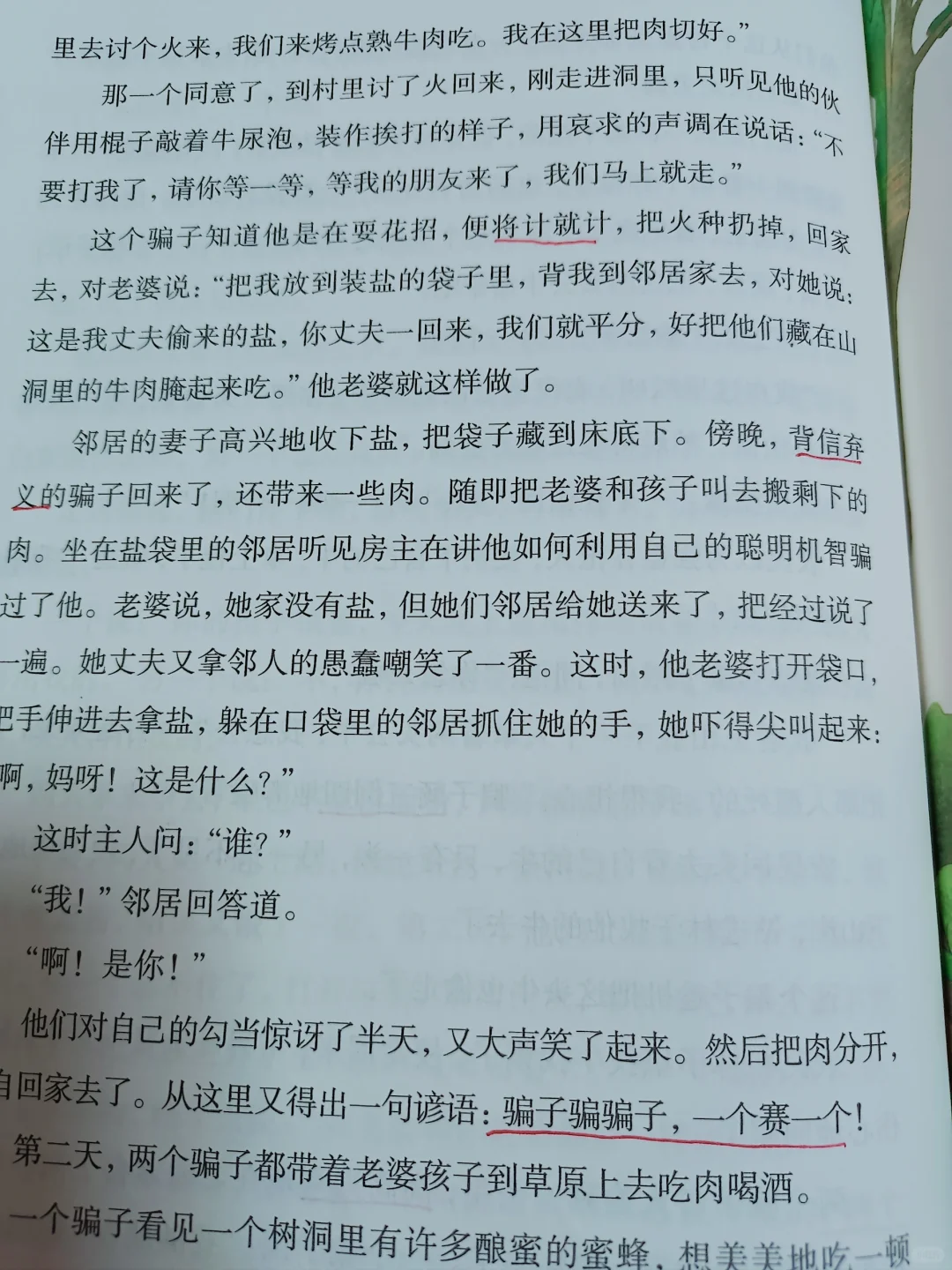 小学必读书目｜非洲民间故事之两个骗子