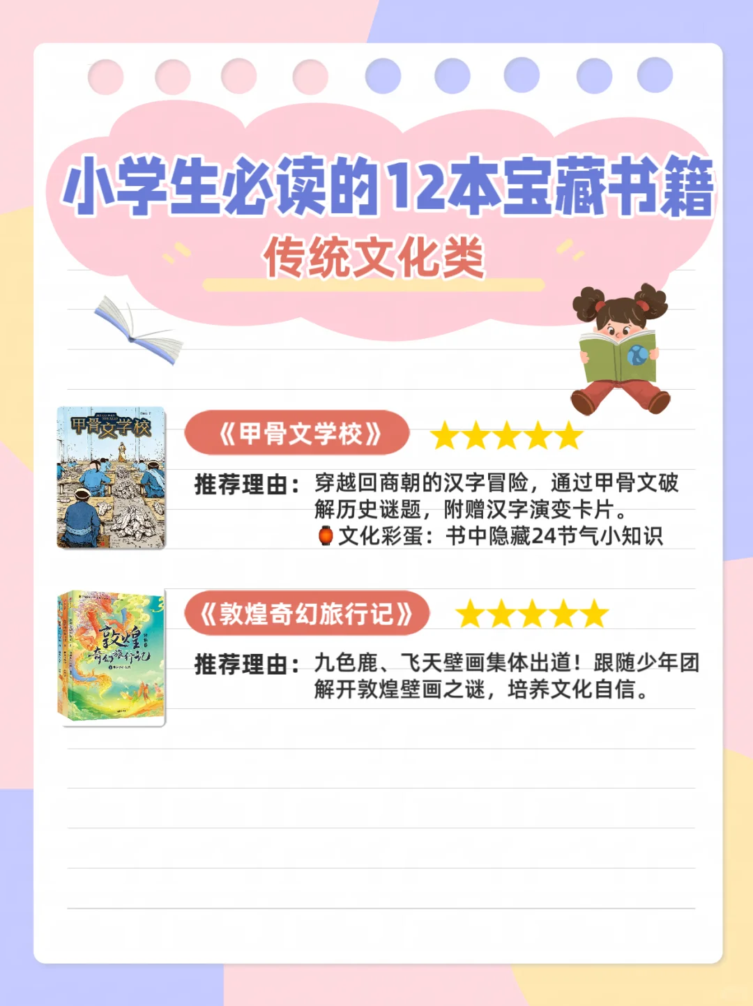 ✨小学生必读的12本宝藏书籍📚