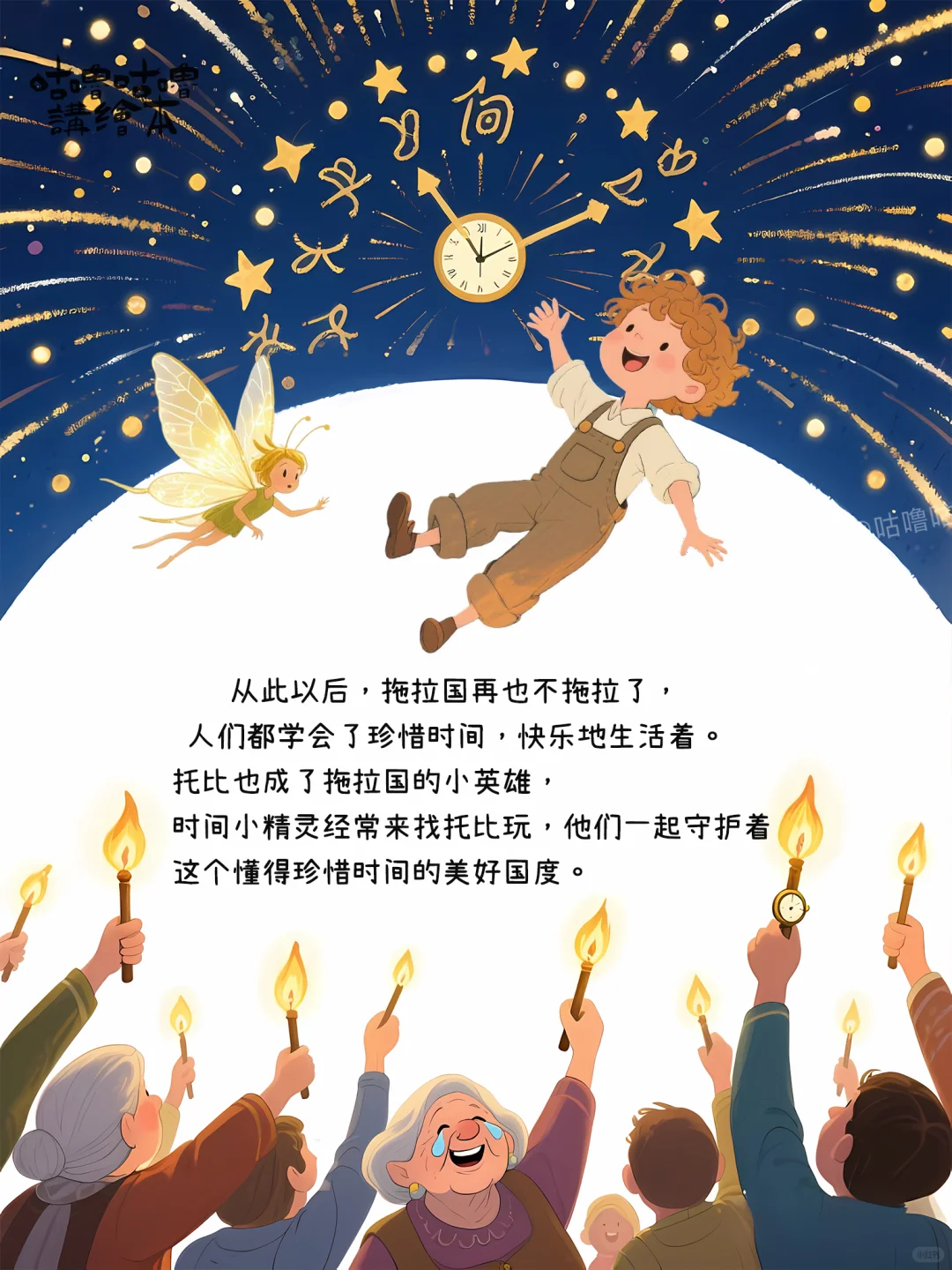 儿童绘本故事｜拖拉国的时间秘密