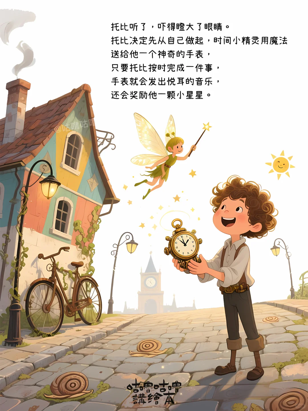 儿童绘本故事｜拖拉国的时间秘密