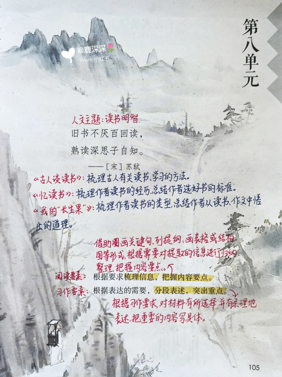 五上1-8单元单元导语解读 | 暑假必读书单