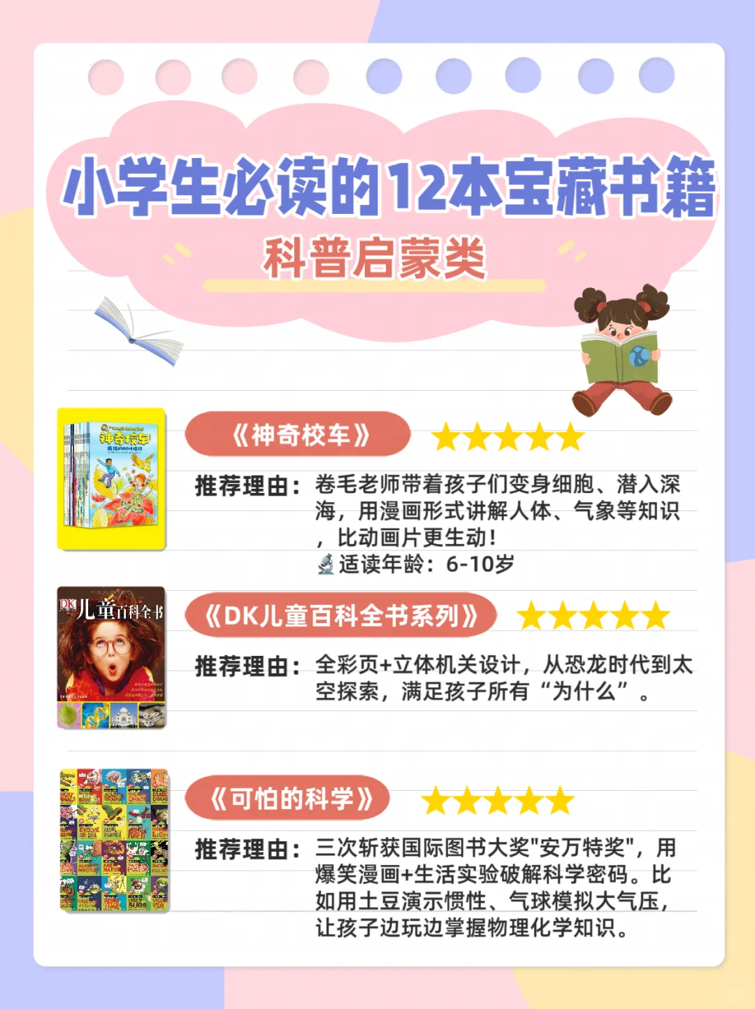 ✨小学生必读的12本宝藏书籍📚