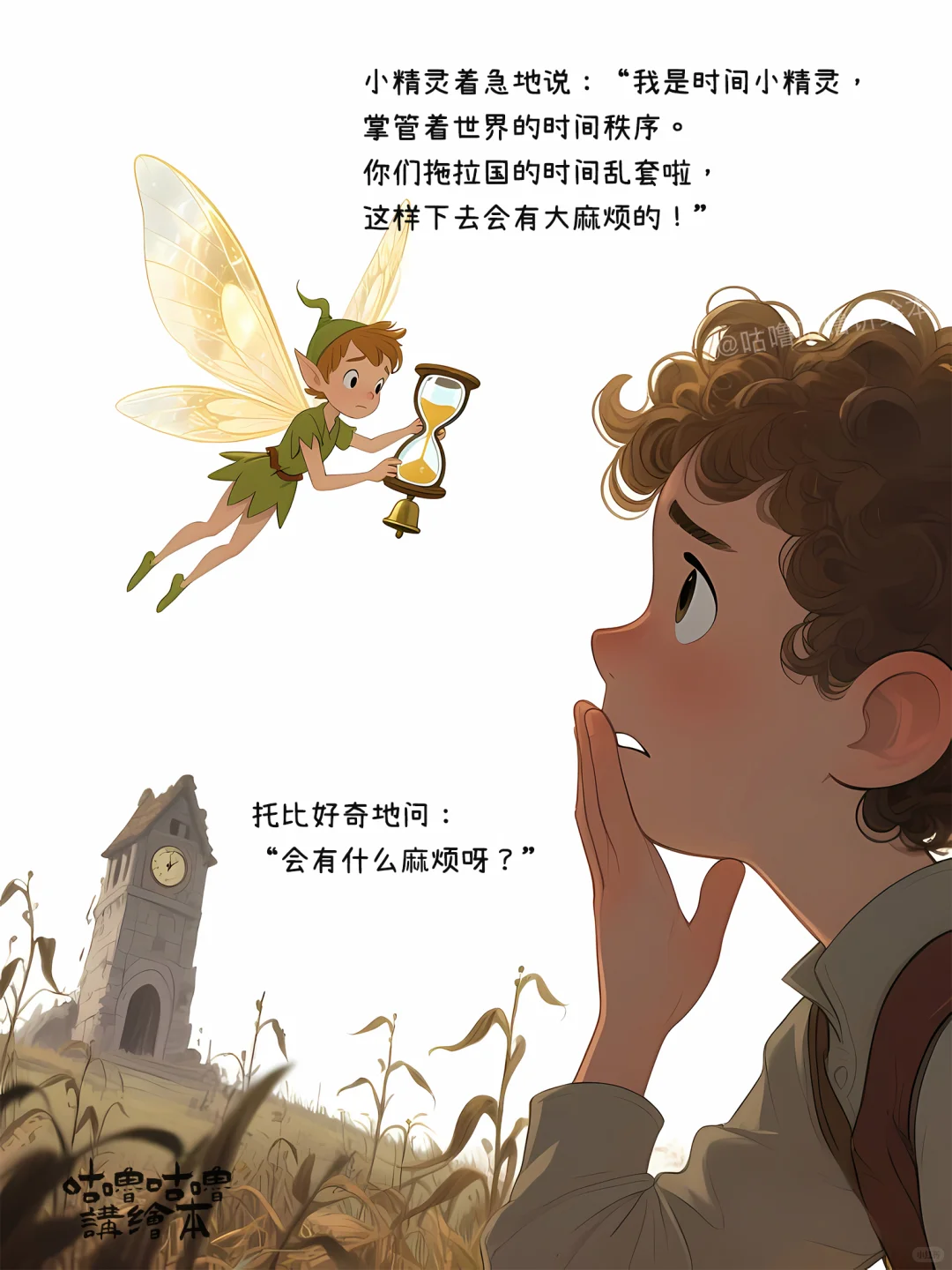 儿童绘本故事｜拖拉国的时间秘密