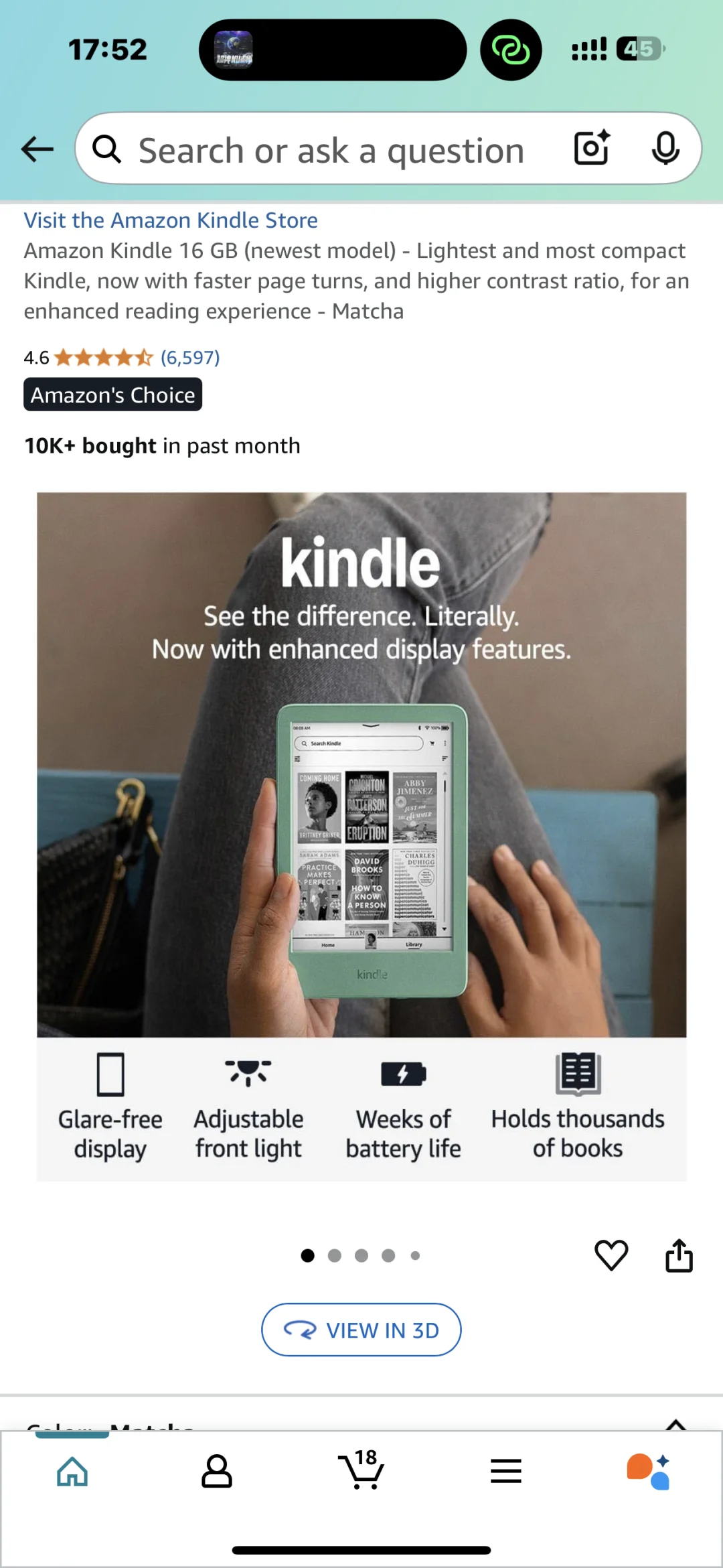 预售 kindle2024抹茶绿和黑色，820 和 750