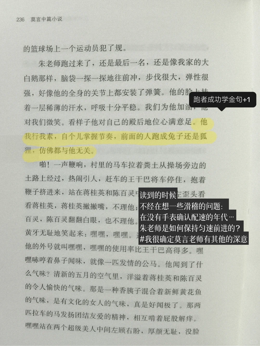 week ⁴/¹⁷ | 通勤书单| 莫言的中长篇