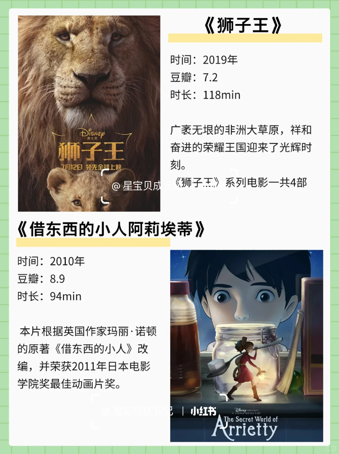 暑假必看丨10部经典儿童动画电影
