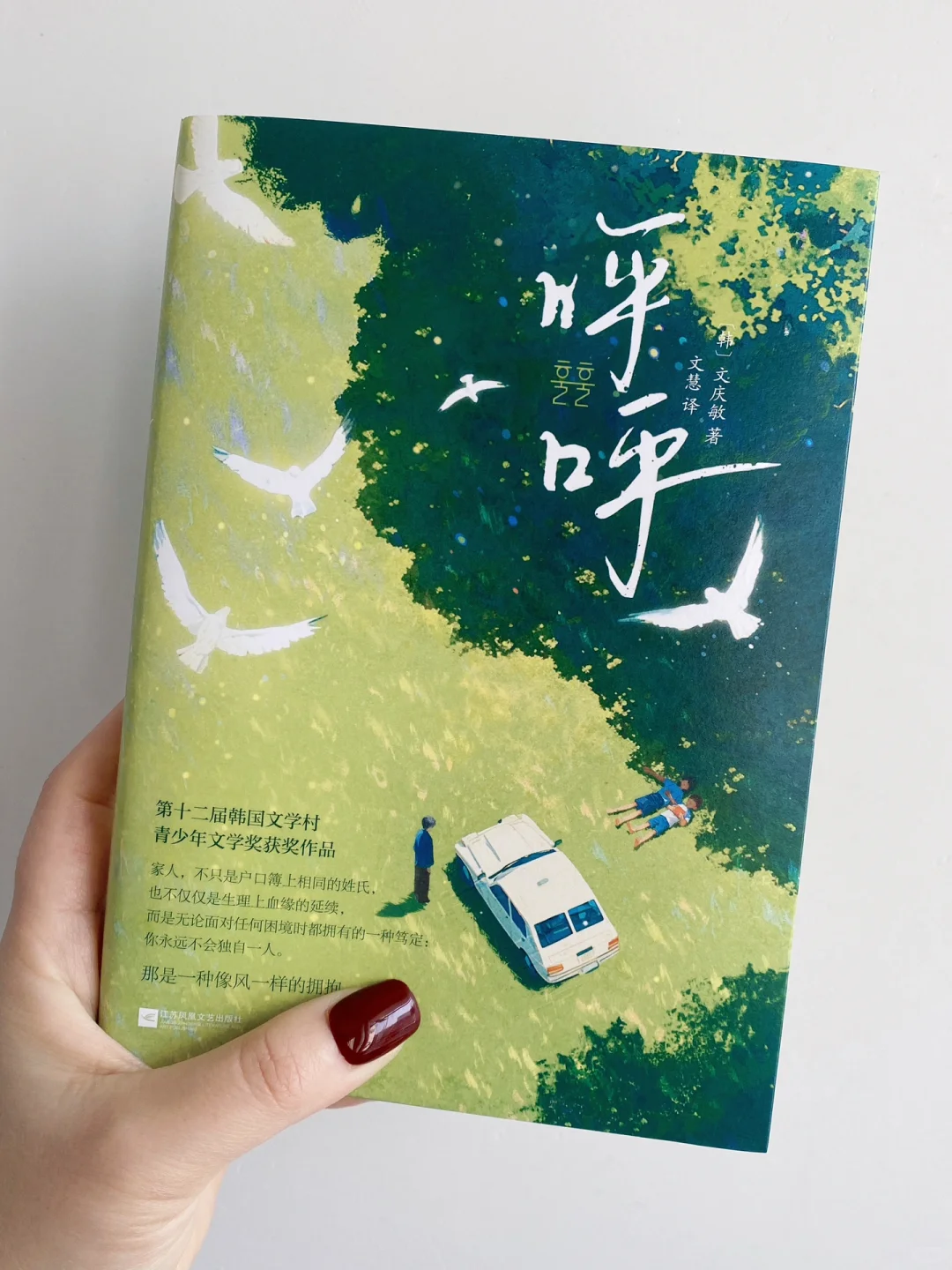 韩国文学真戳心呐，我哭着哭着就笑了，超想…