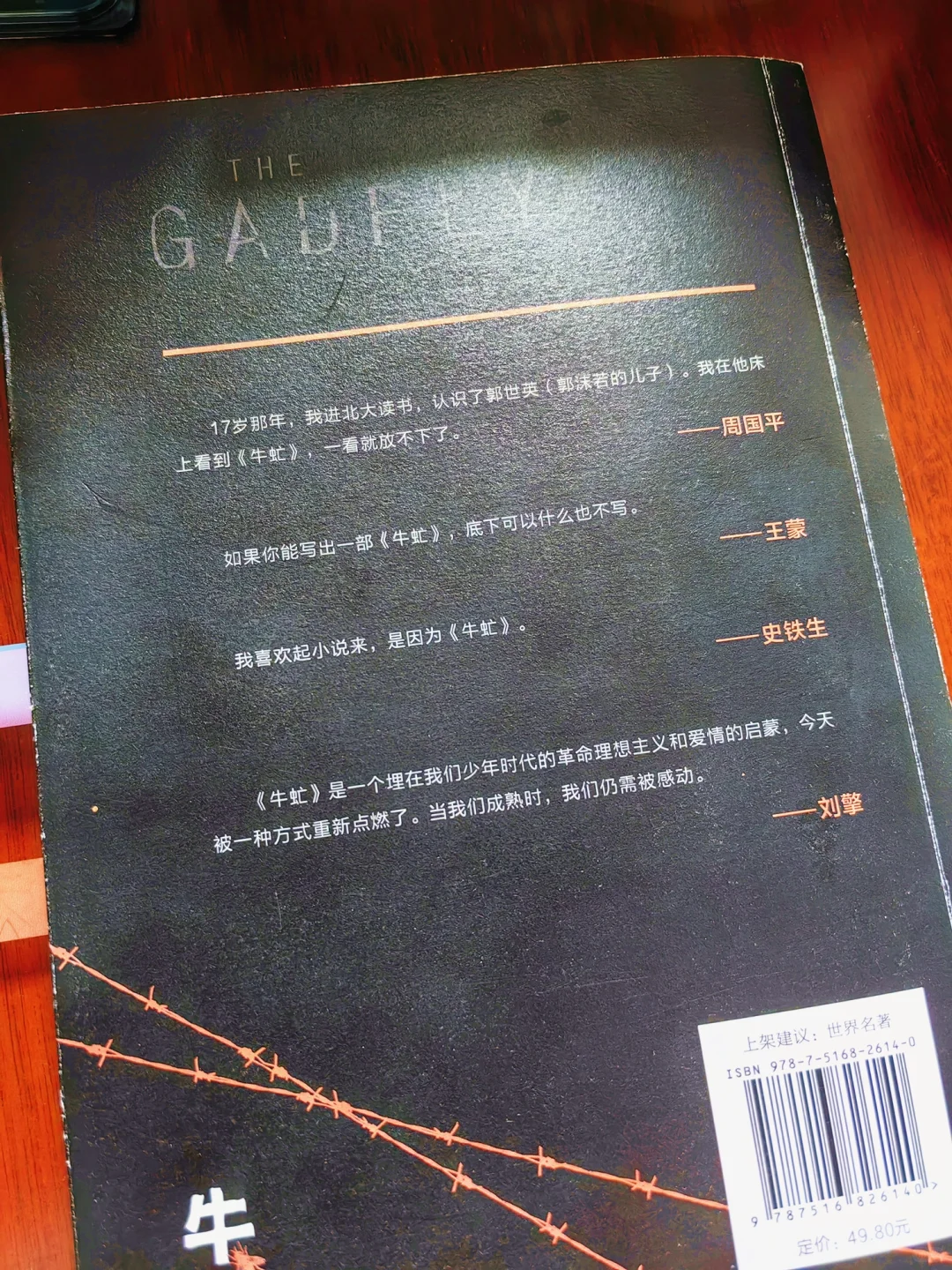 没想到一本名著，会把我读得眼泪哗哗地流！