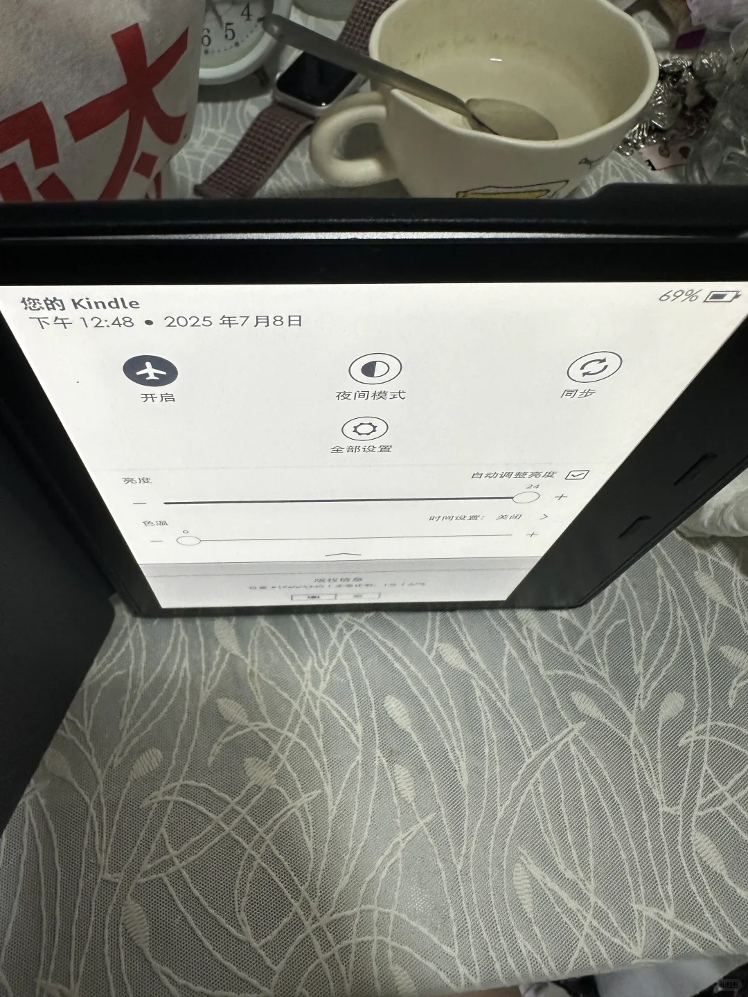 不知哪位高人欲收kindle oasis3 8g