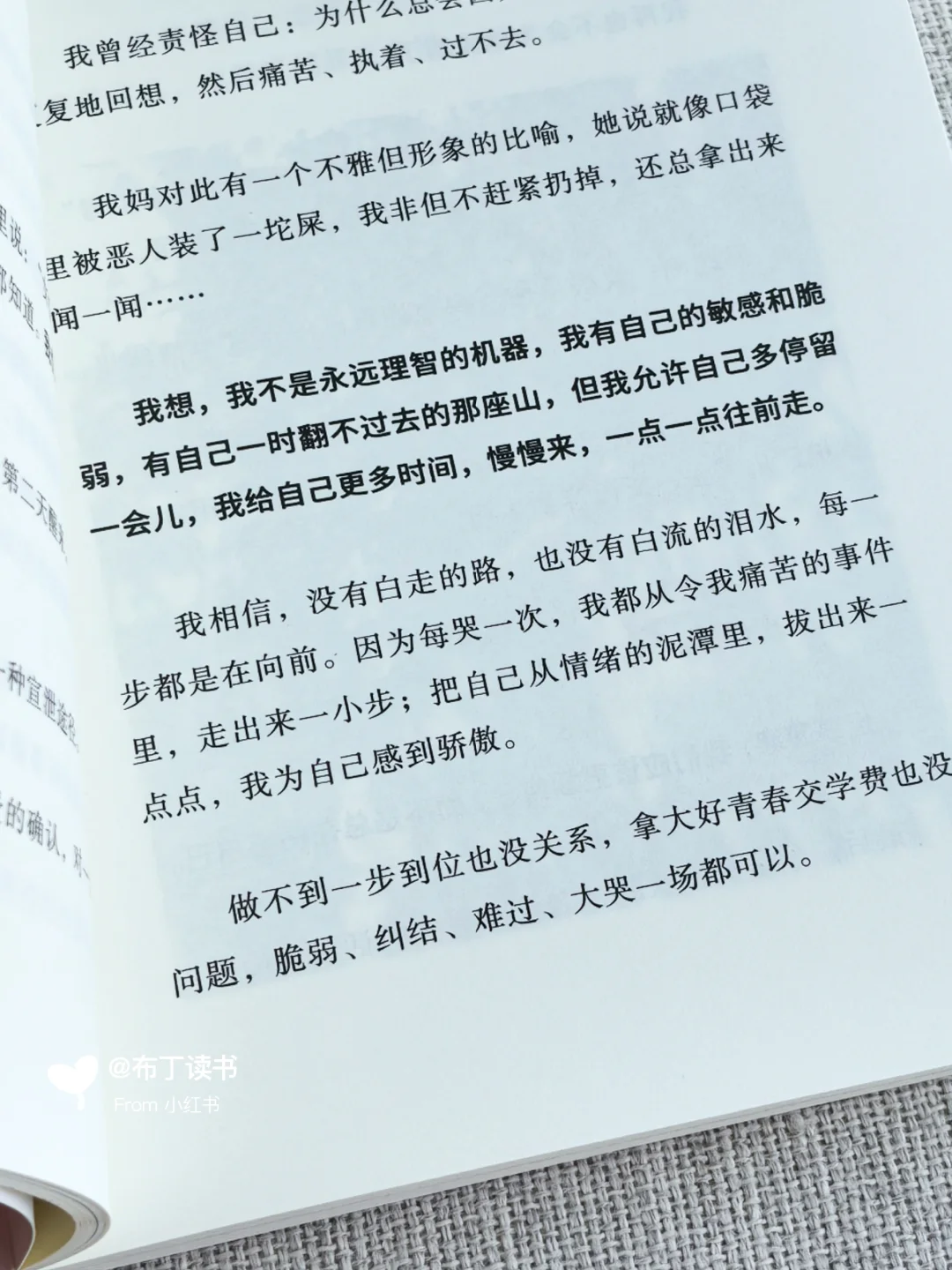 太治愈啦🌤这本书是我低谷期的救赎‼️