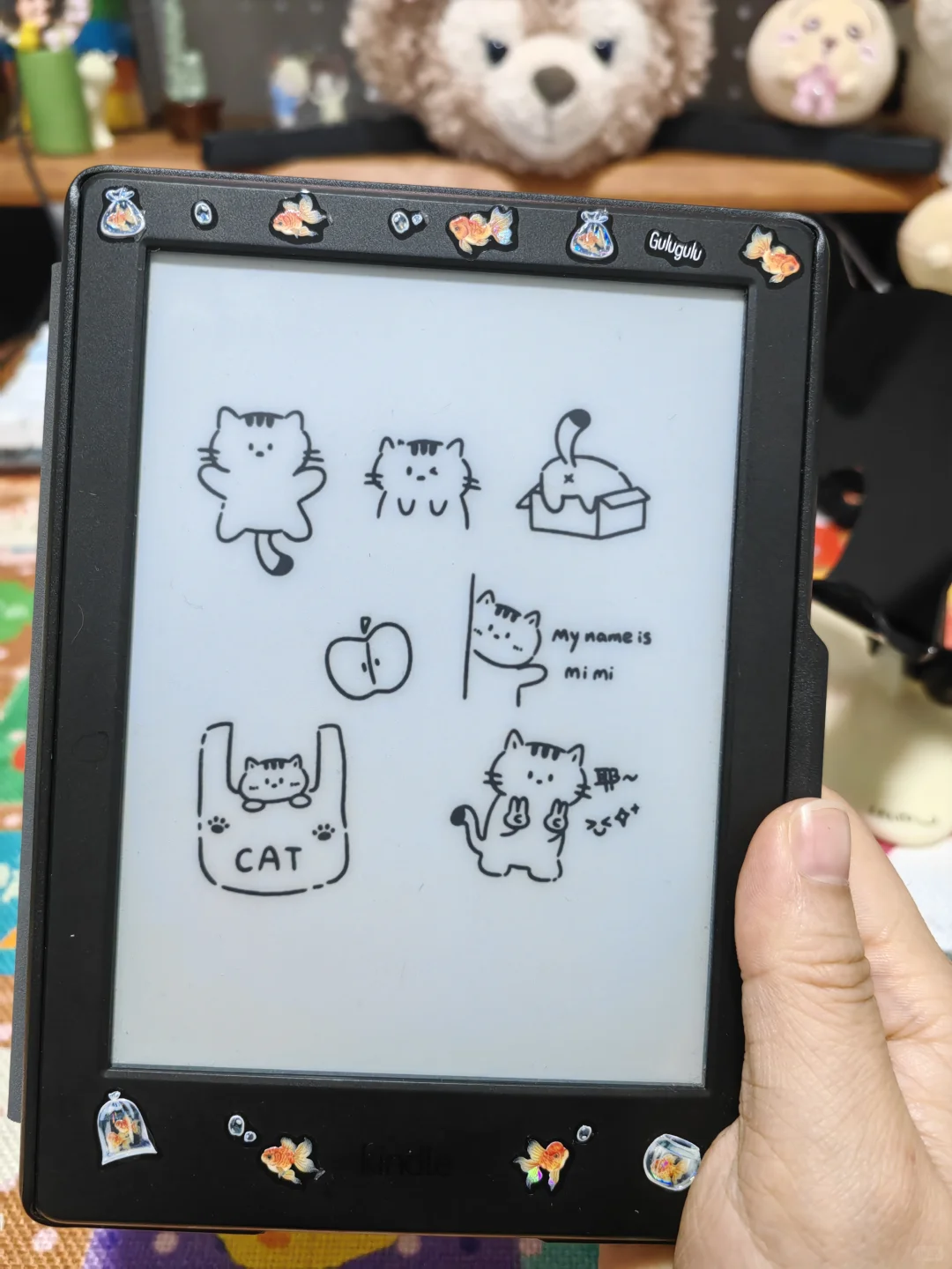 发现了一个换kindle壁纸的方法