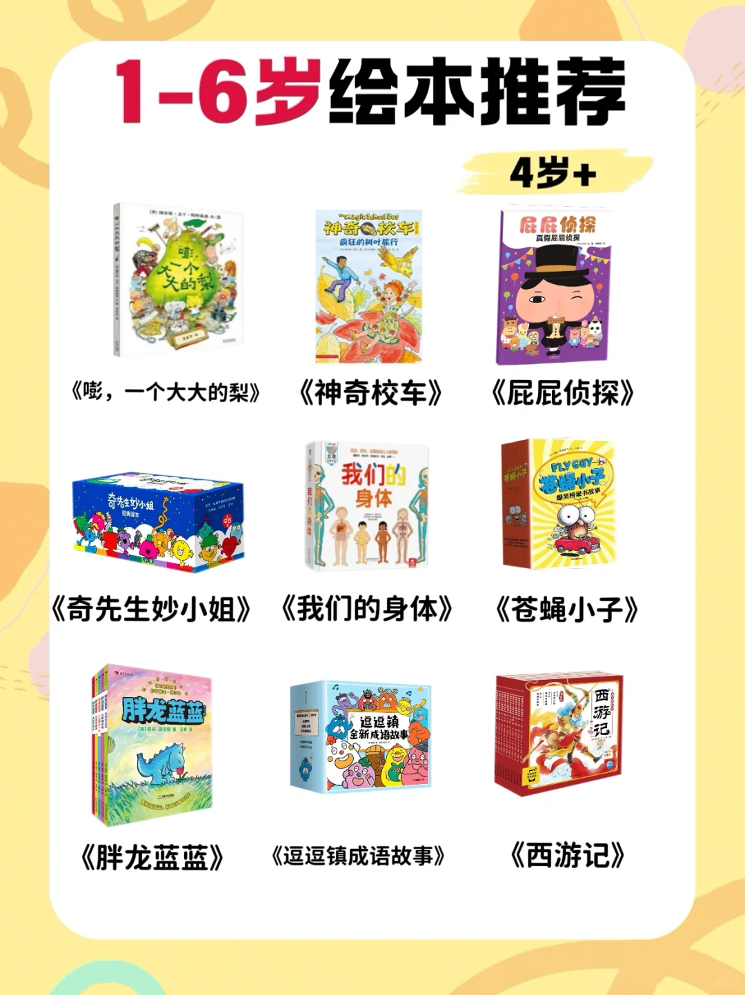 吐血整理❗2-6岁必读绘本，自用分享不踩雷