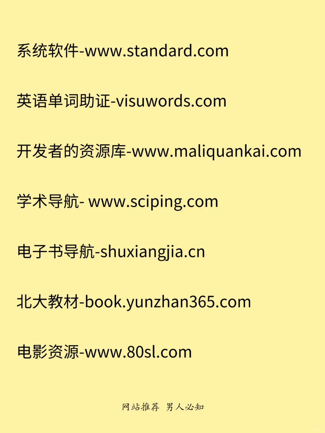年过35，必须知道的学习网站
