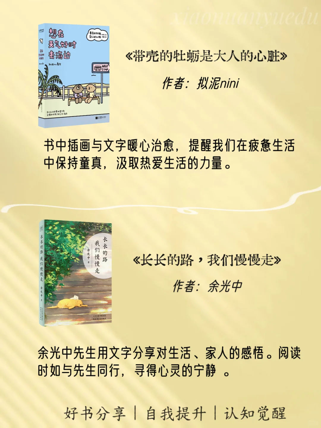 📖12本治愈系书单|焦虑内耗迷茫必看