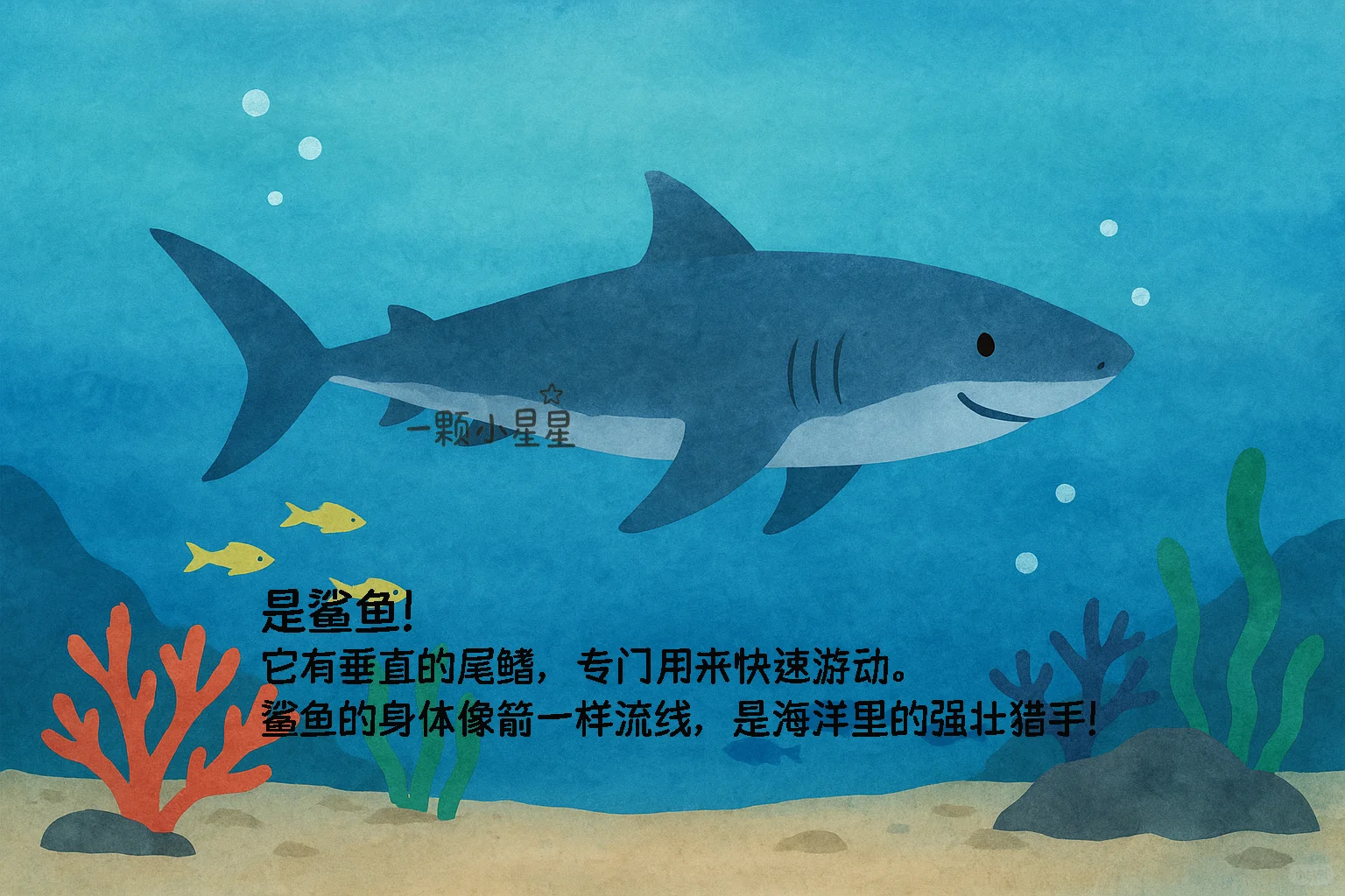 儿童自然科普绘本|海底世界里的海洋生物