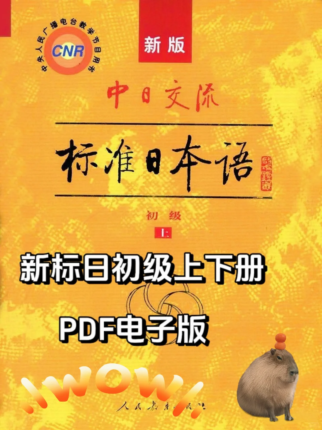 零基础学日语！标准日语初级上下册来啦🥳