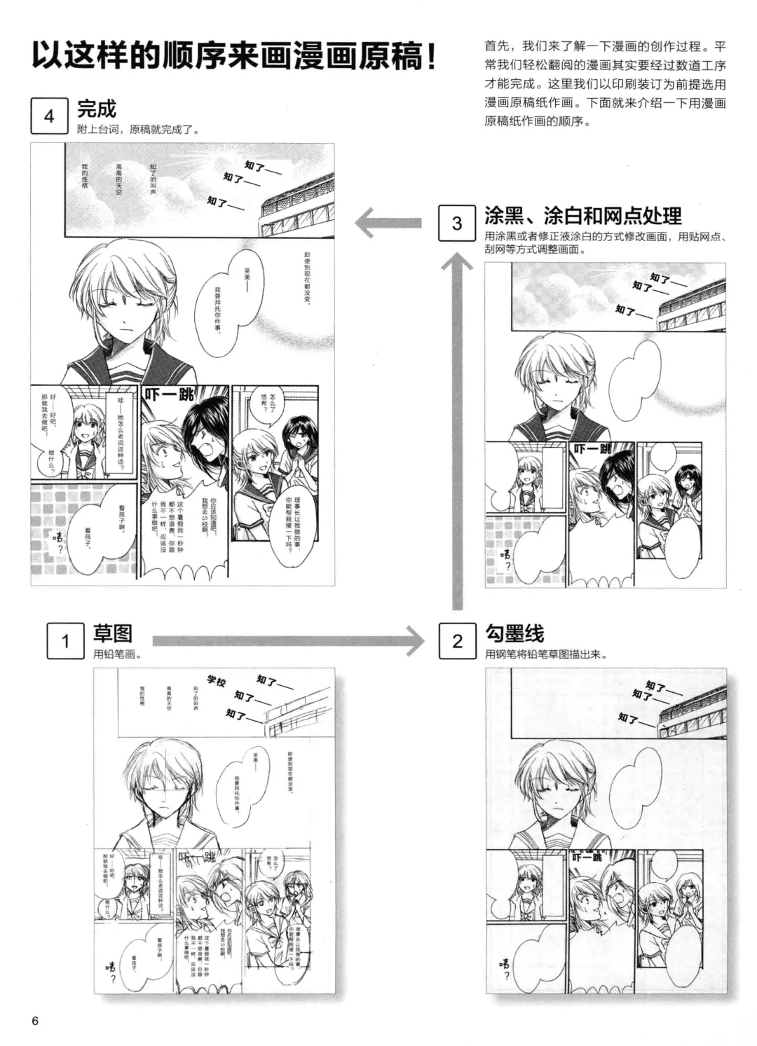 优秀图书推荐-漫画人物素描技法