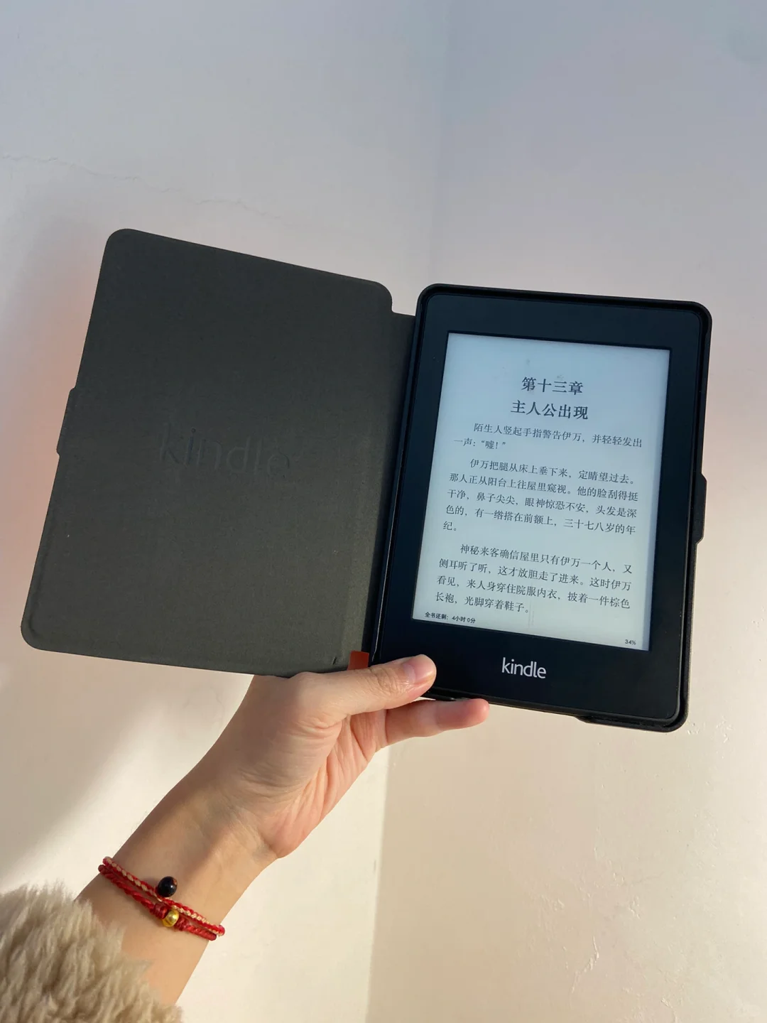 一见钟情的Kindle保护壳🧶