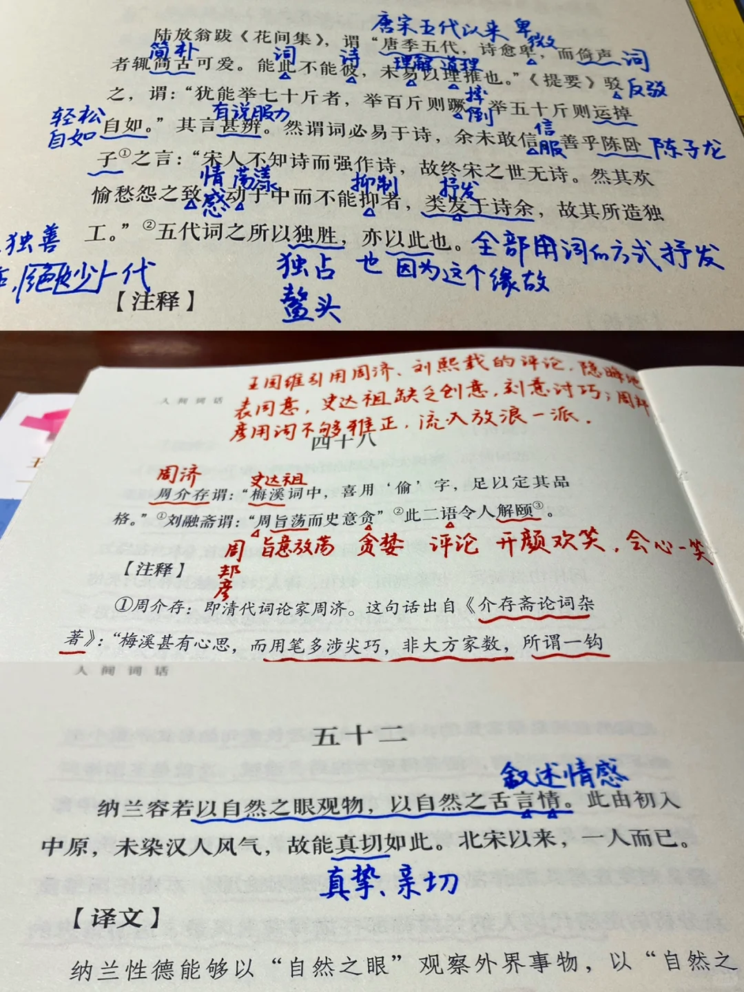 《人间词话》绝美的词与评价，这里都有。