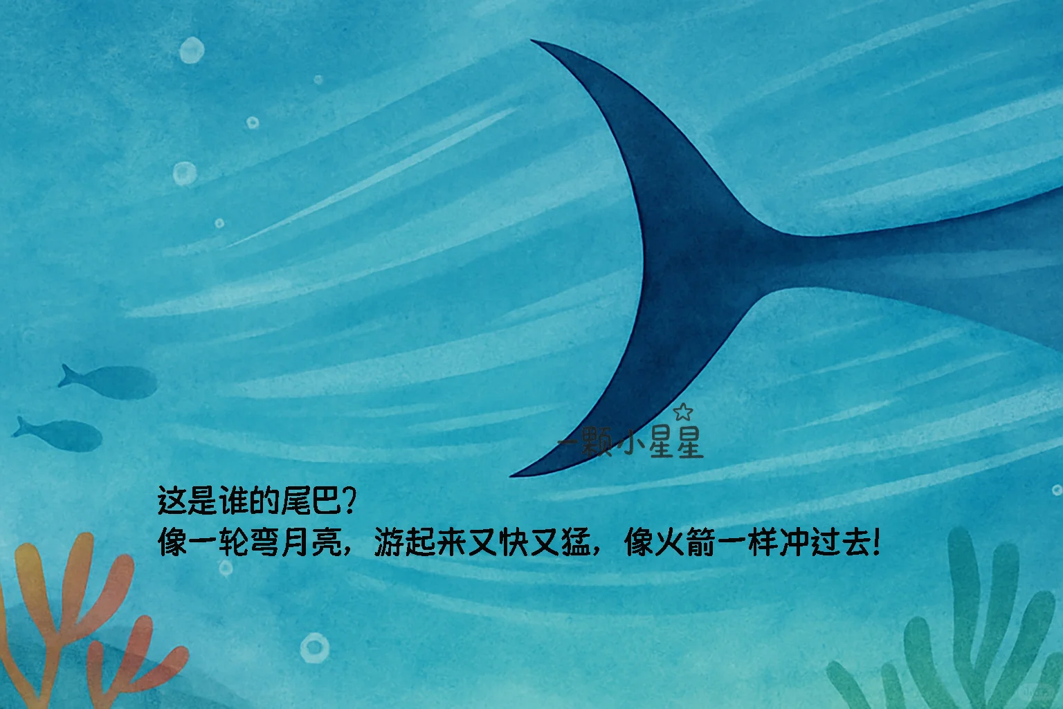 儿童自然科普绘本|海底世界里的海洋生物