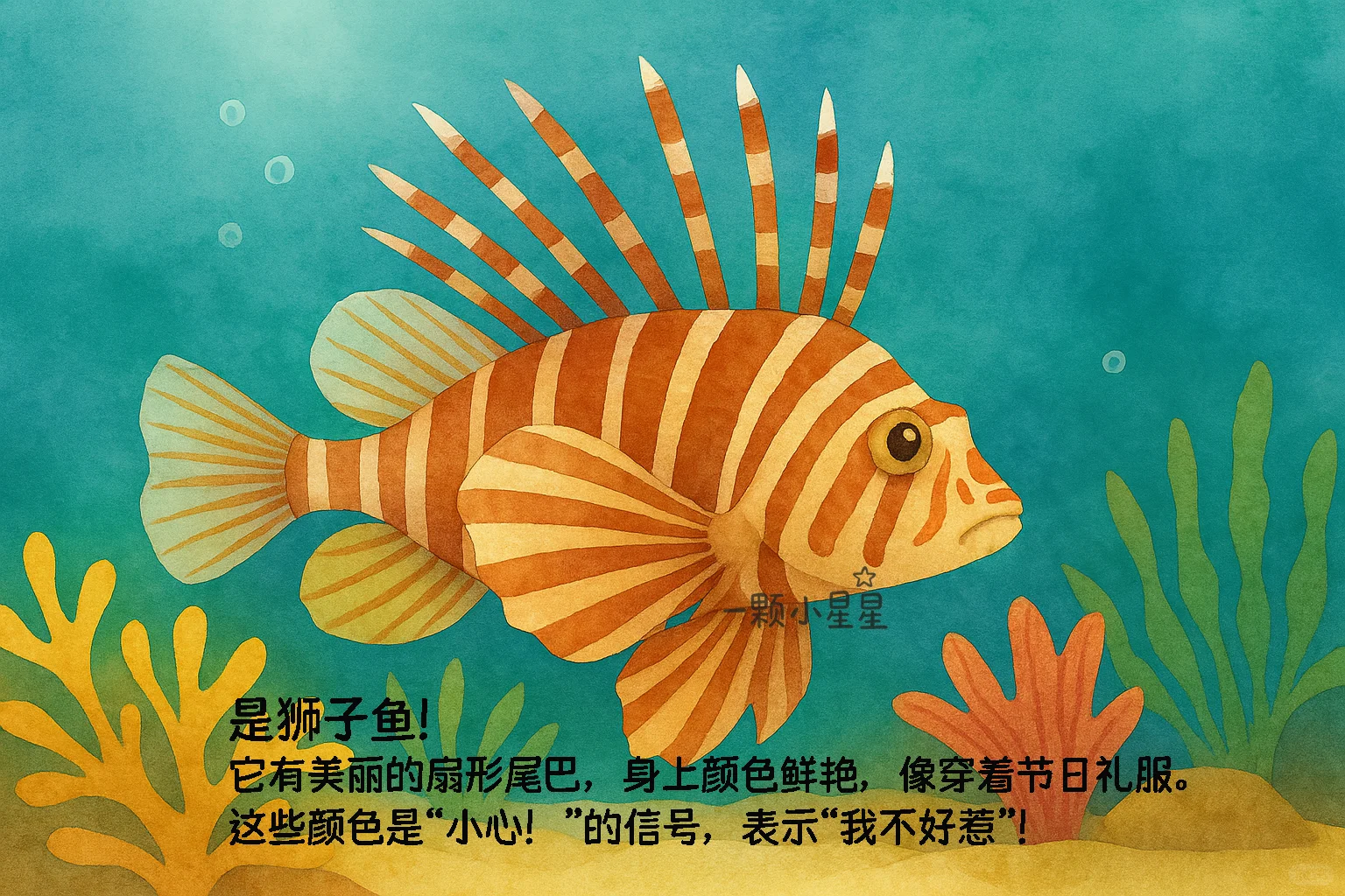 儿童自然科普绘本|海底世界里的海洋生物