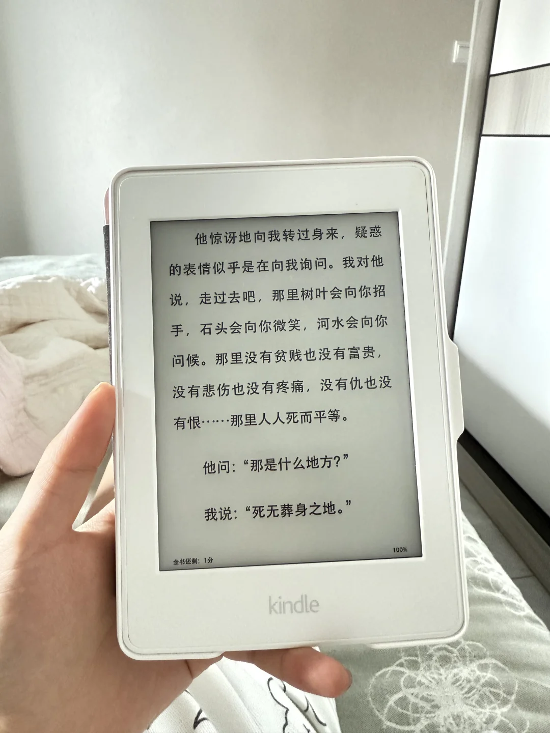 在kindle 看完的第一本书《第七天》