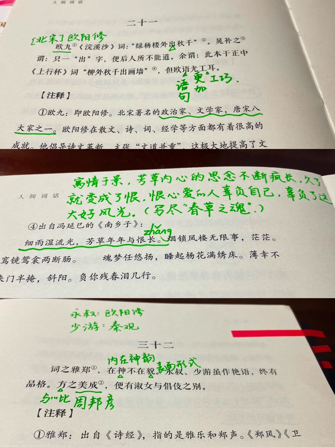 《人间词话》绝美的词与评价，这里都有。