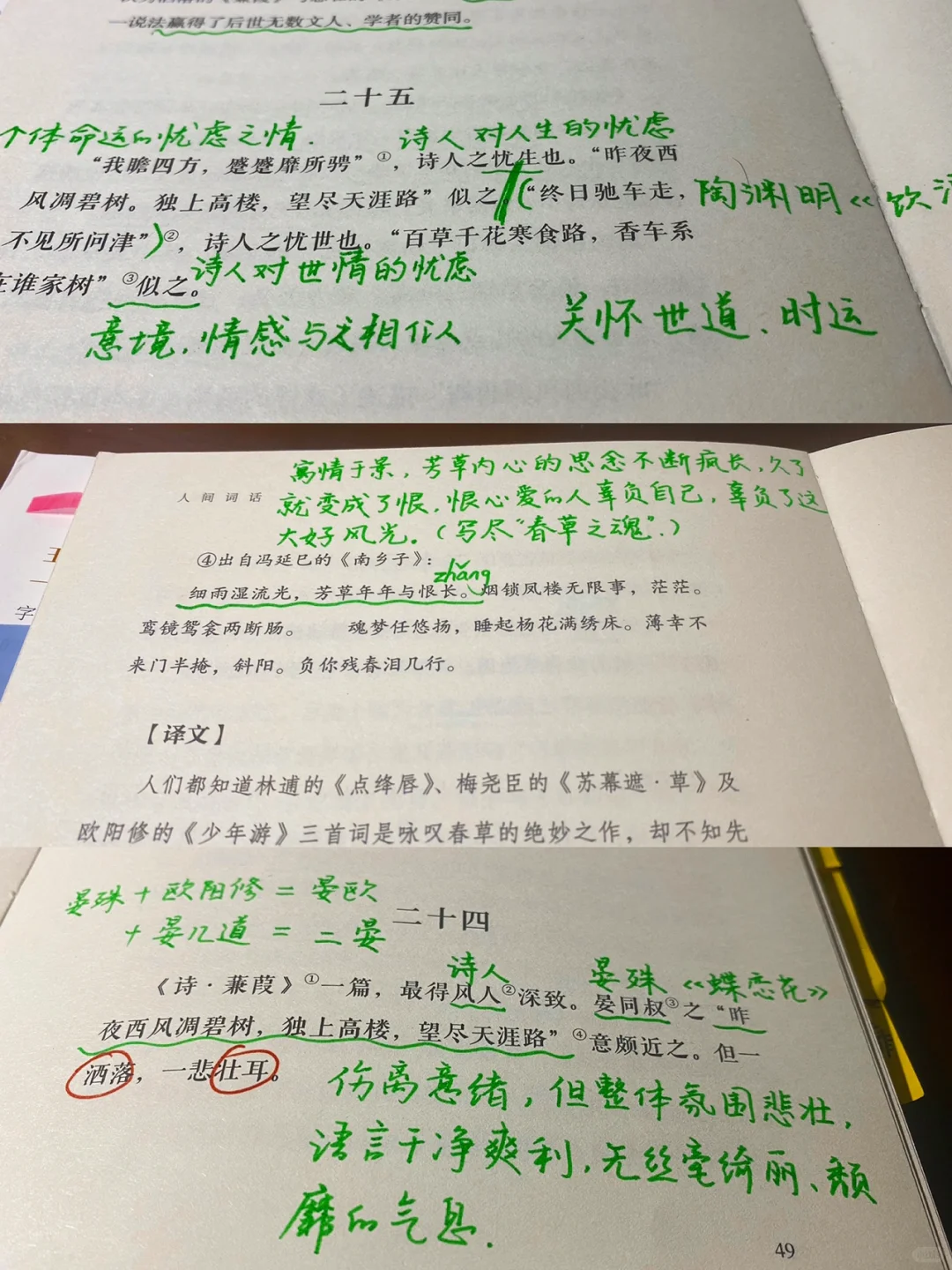 《人间词话》绝美的词与评价，这里都有。