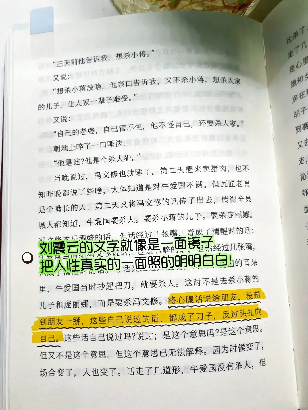 不愧是刘震云的顶级文笔，被狠狠治愈了!