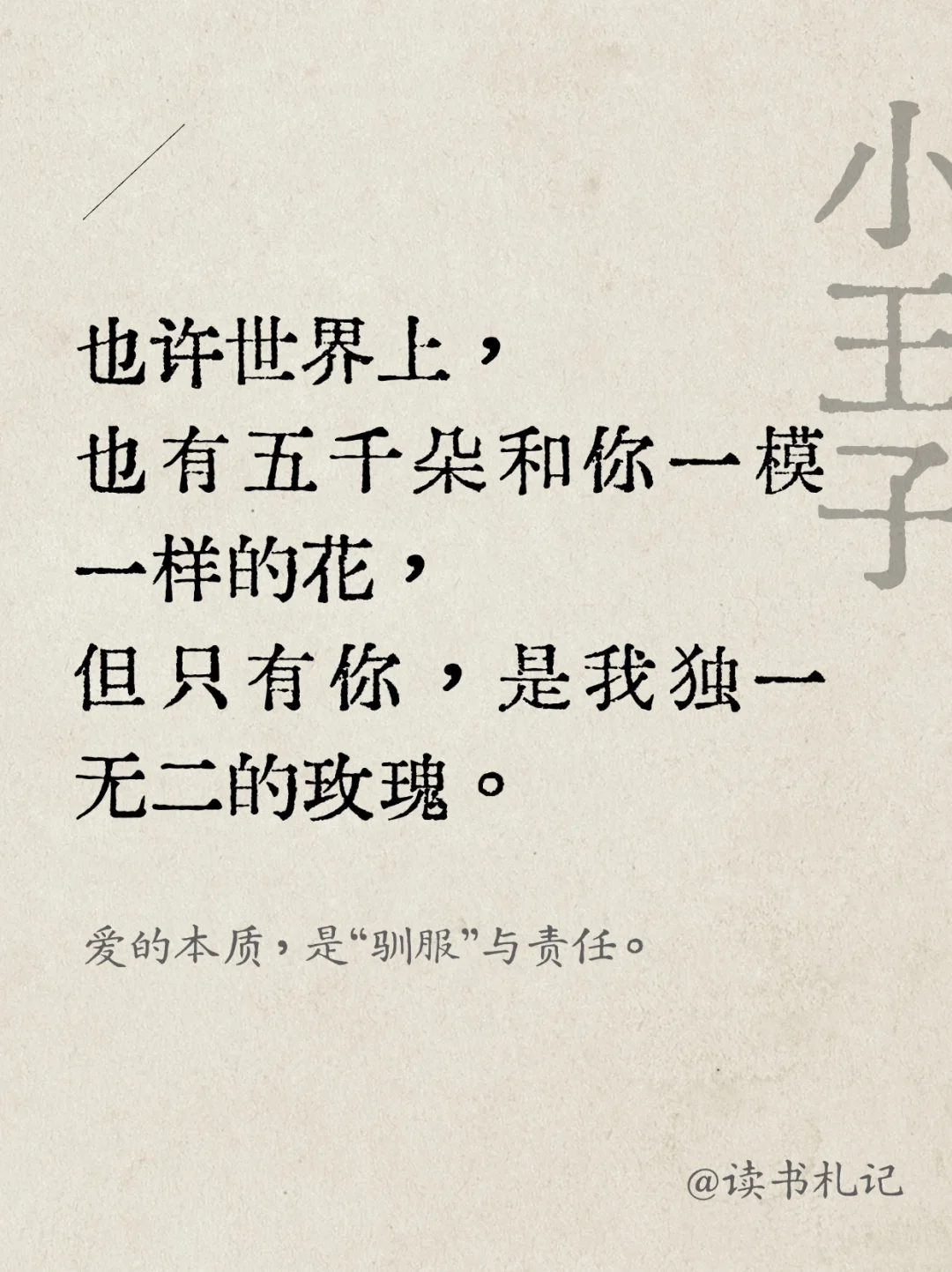 🦋经典文学|小王子中蕴含的人生哲理㊙️双语