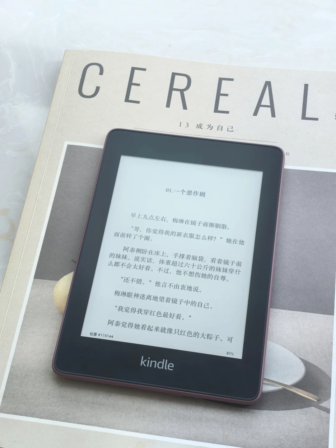 是谁又入了一台Kindle啊？！