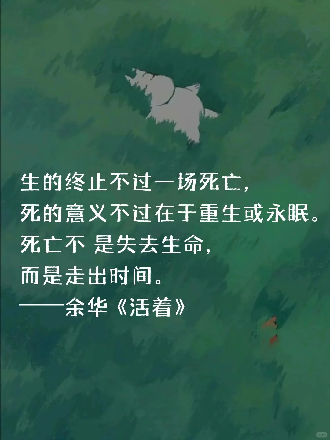 经典摘抄｜余华笔下的人间清醒