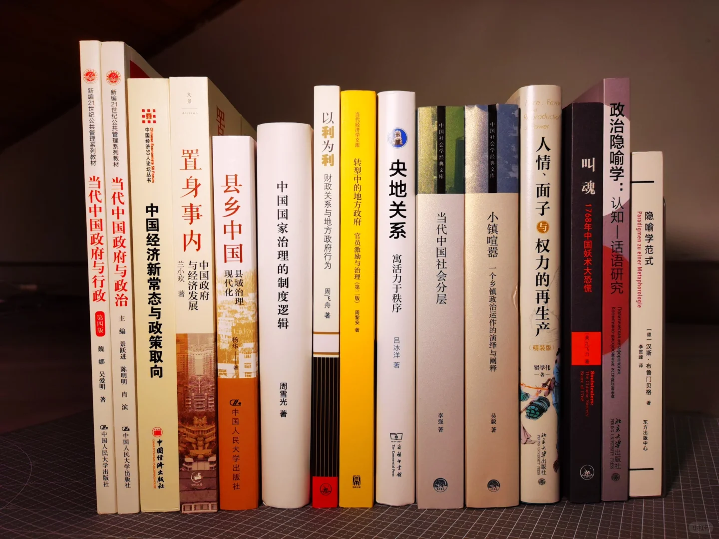 中国经济政治社会书单