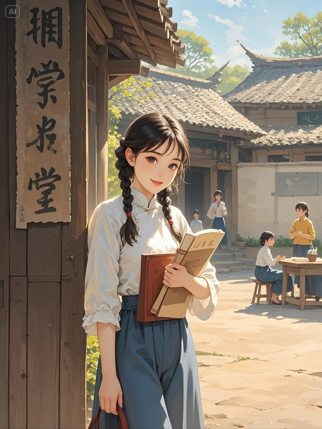 年代文女主，淳朴而漂亮