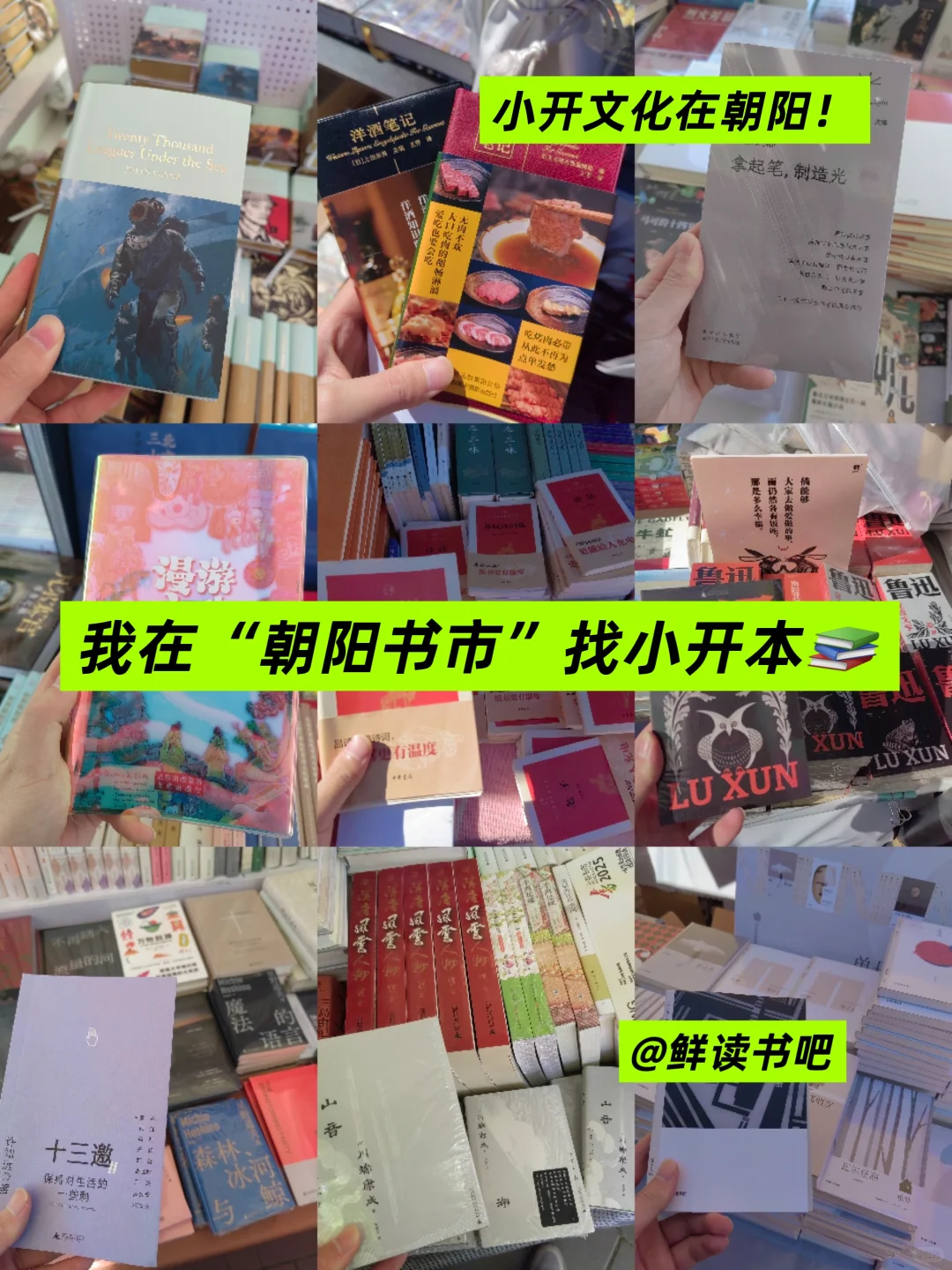 我在朝阳书市找小开本❤️‍🔥丨口袋书单